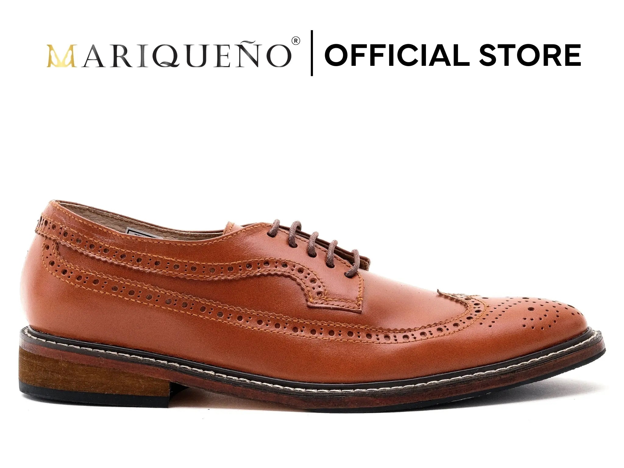 QUEZON Longwing Oxford - Tan | 14 | 47 by Mariqueño ( 4850.00)