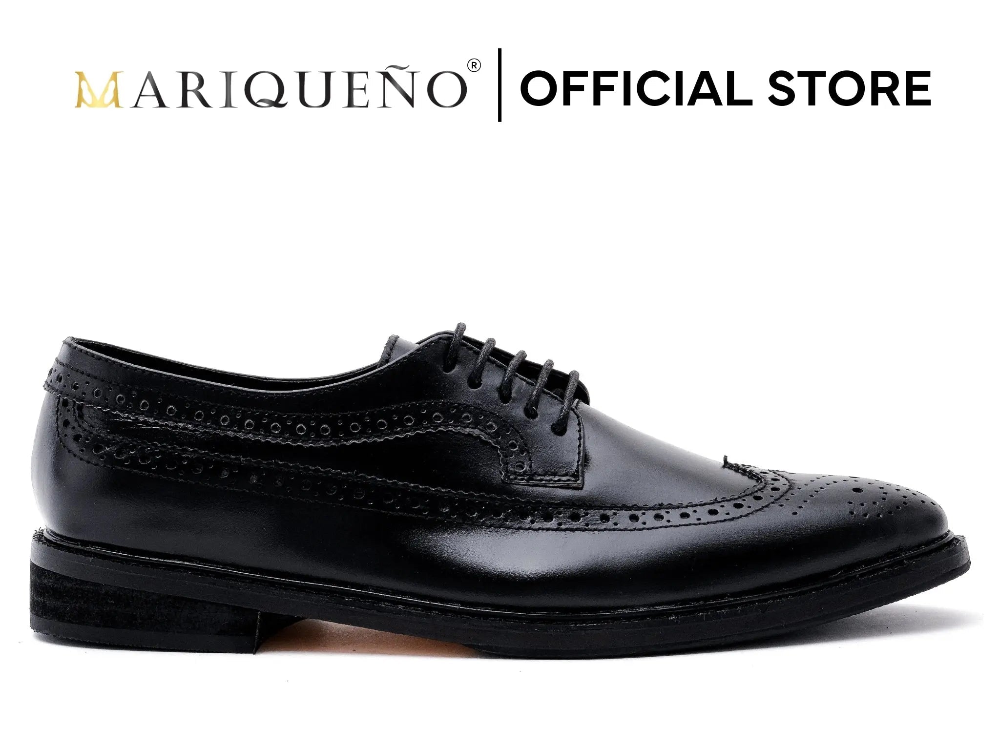 QUEZON Longwing Oxford - Black | 14 | 47 by Mariqueño ( 4850.00)
