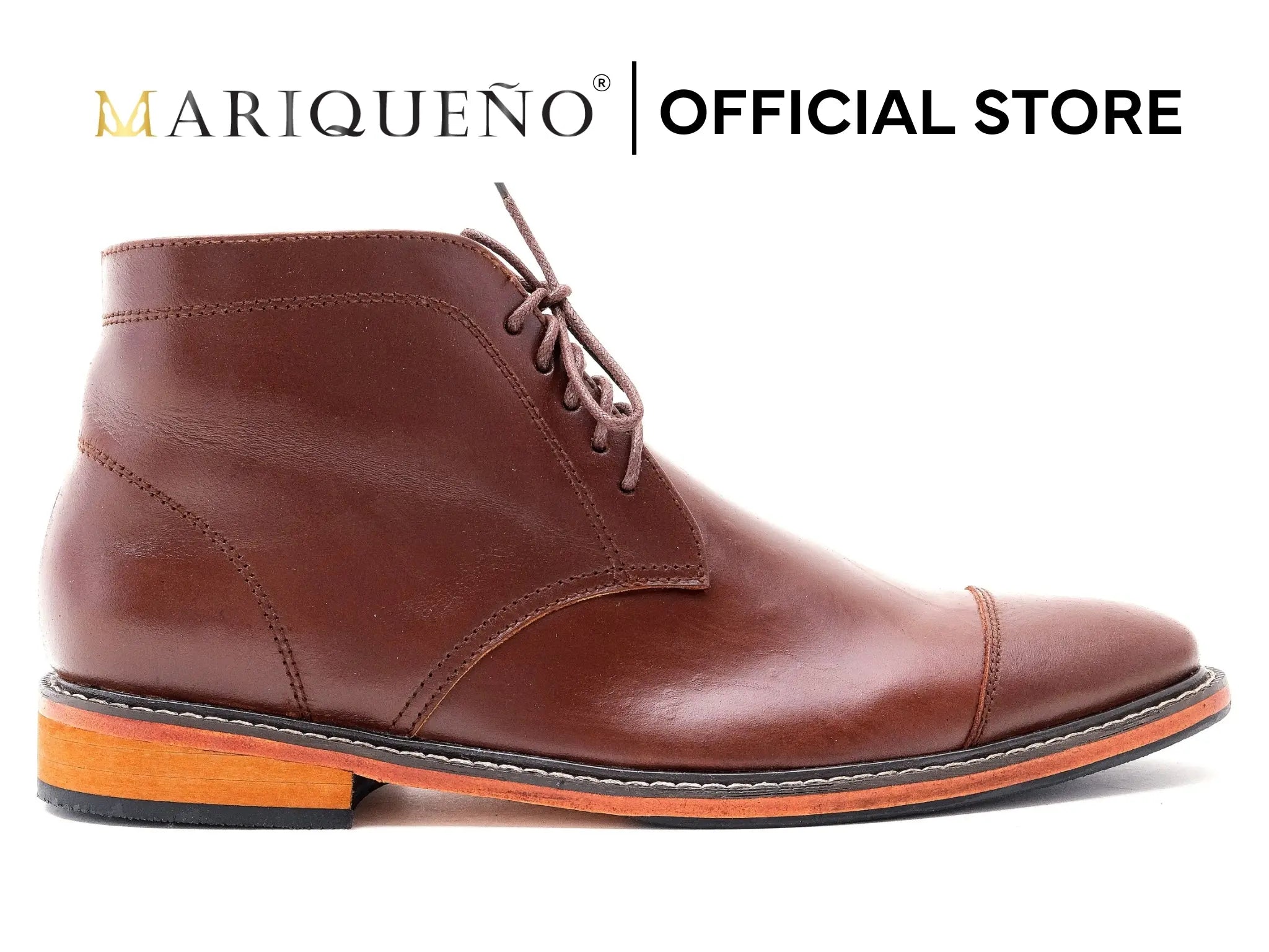 FELIX Chukka Boots - Walnut |  14 | 47 by  Mariqueño ( 4850.00)