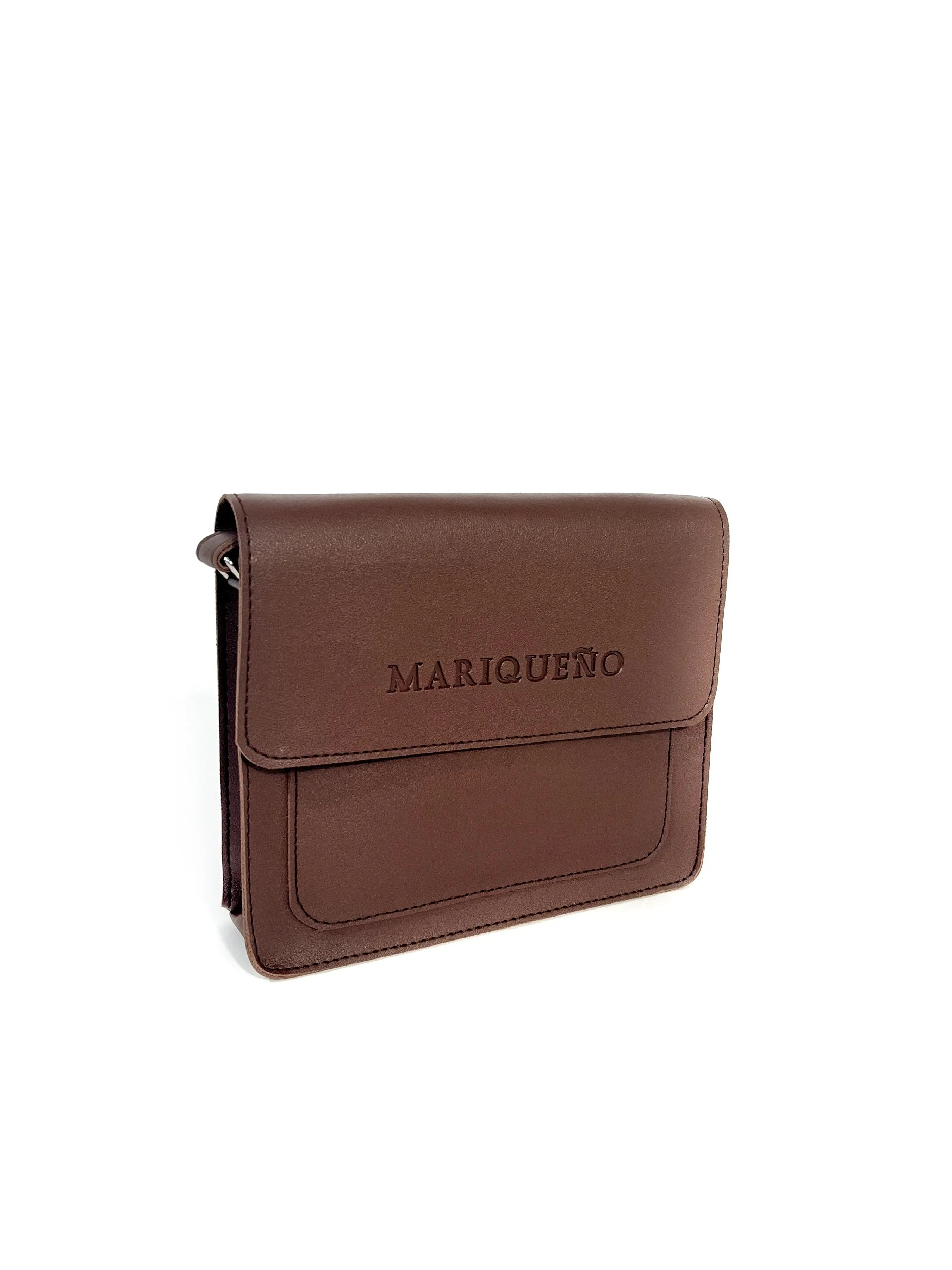 LORENZO Top Handle Bag - Walnut by Mariqueño