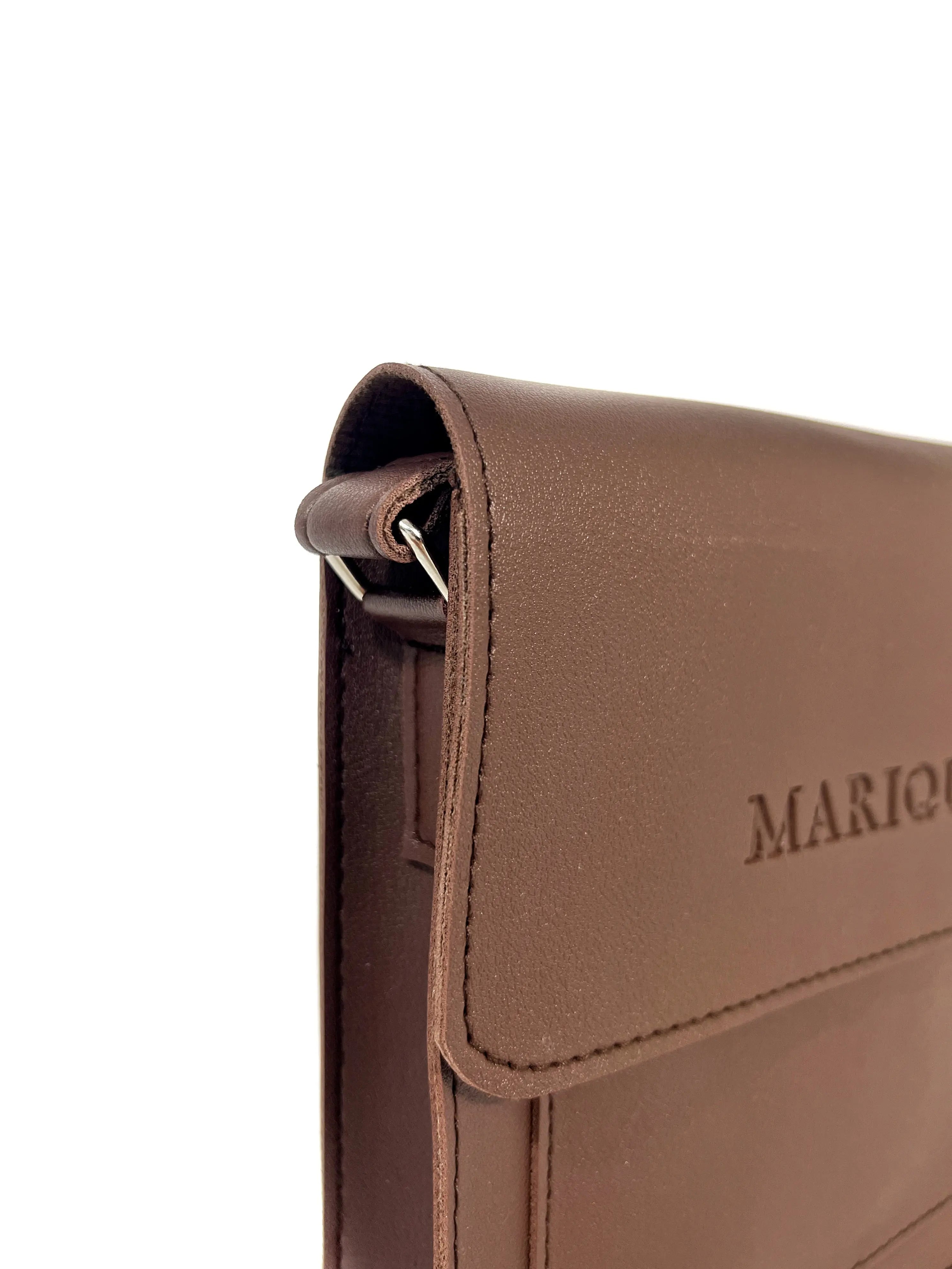 LORENZO Top Handle Bag - Walnut by Mariqueño