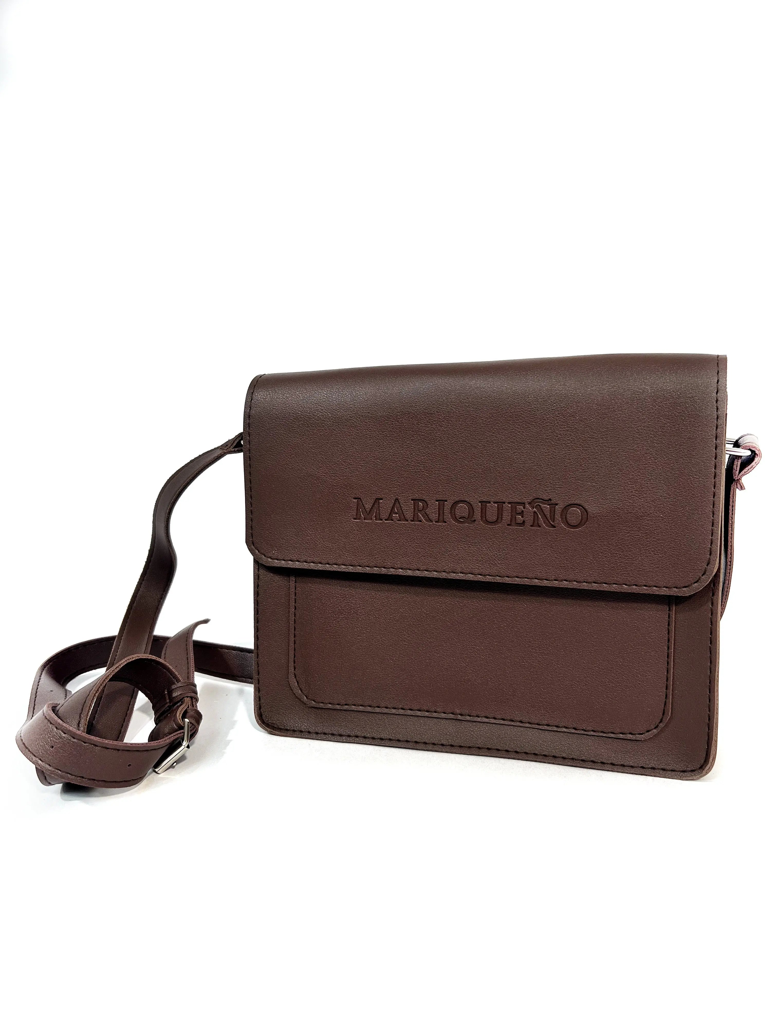 LORENZO Top Handle Bag - Walnut by Mariqueño