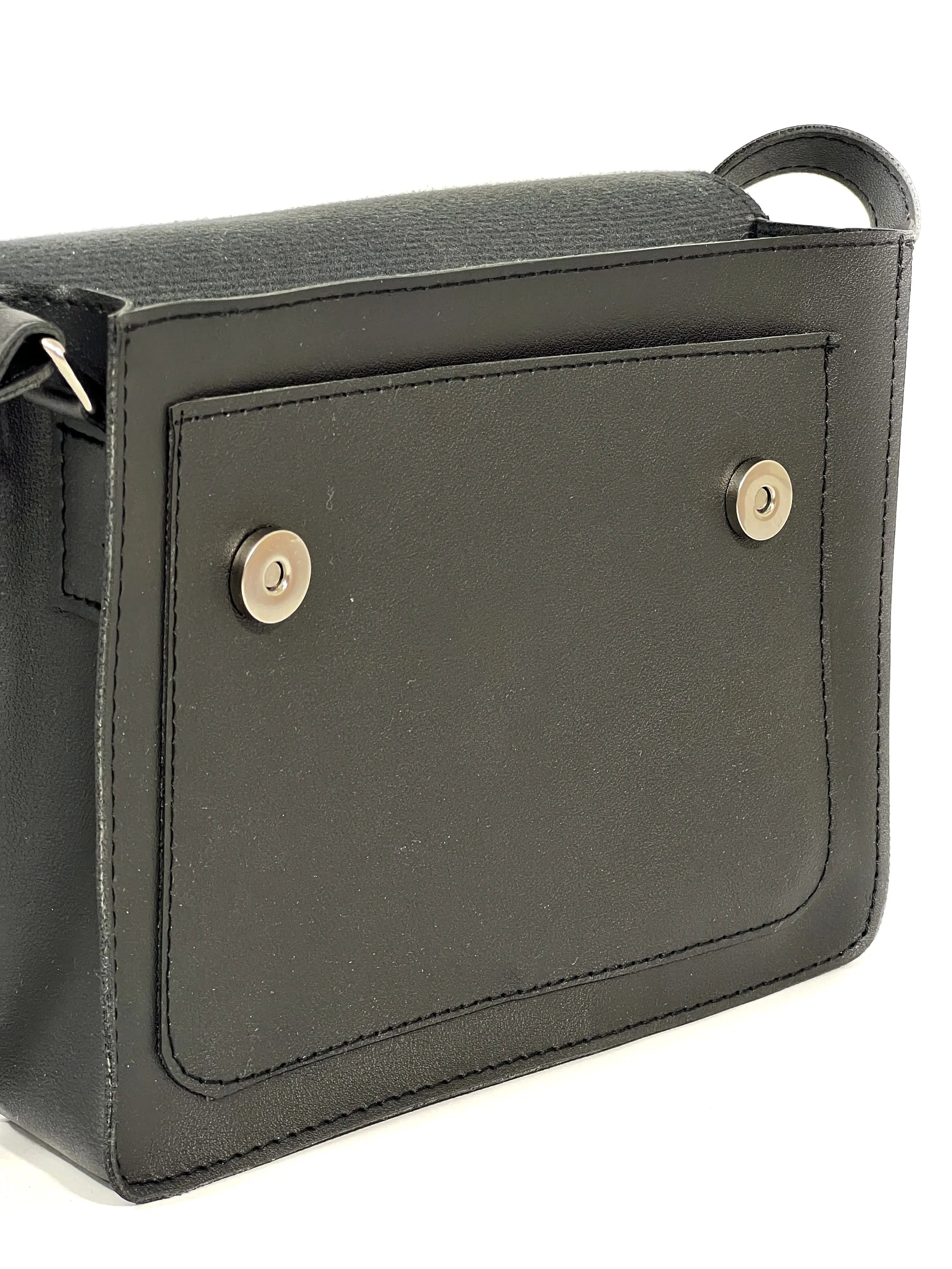 LORENZO Top Handle Bag - Black by Mariqueño