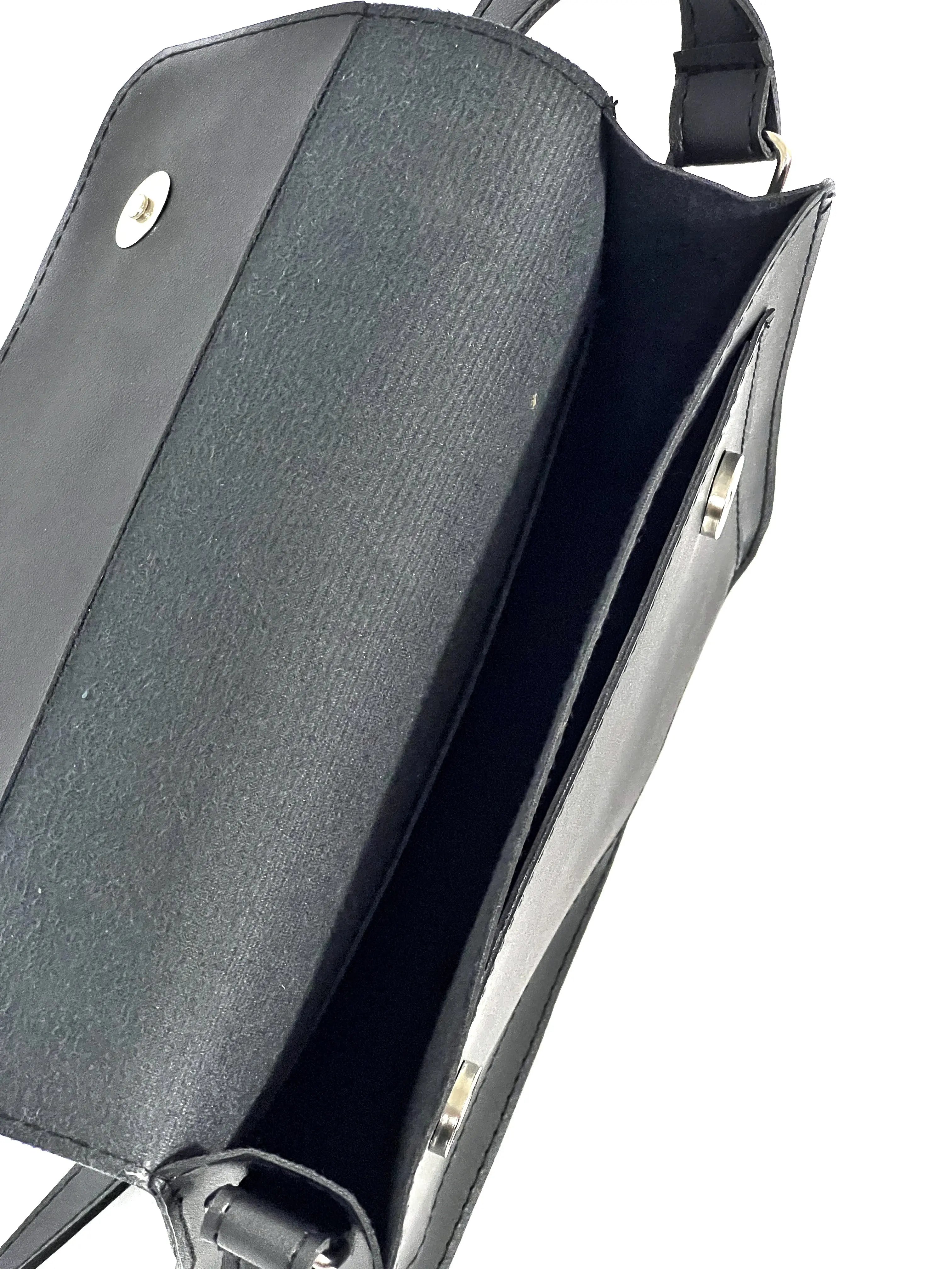 LORENZO Top Handle Bag - Black by Mariqueño