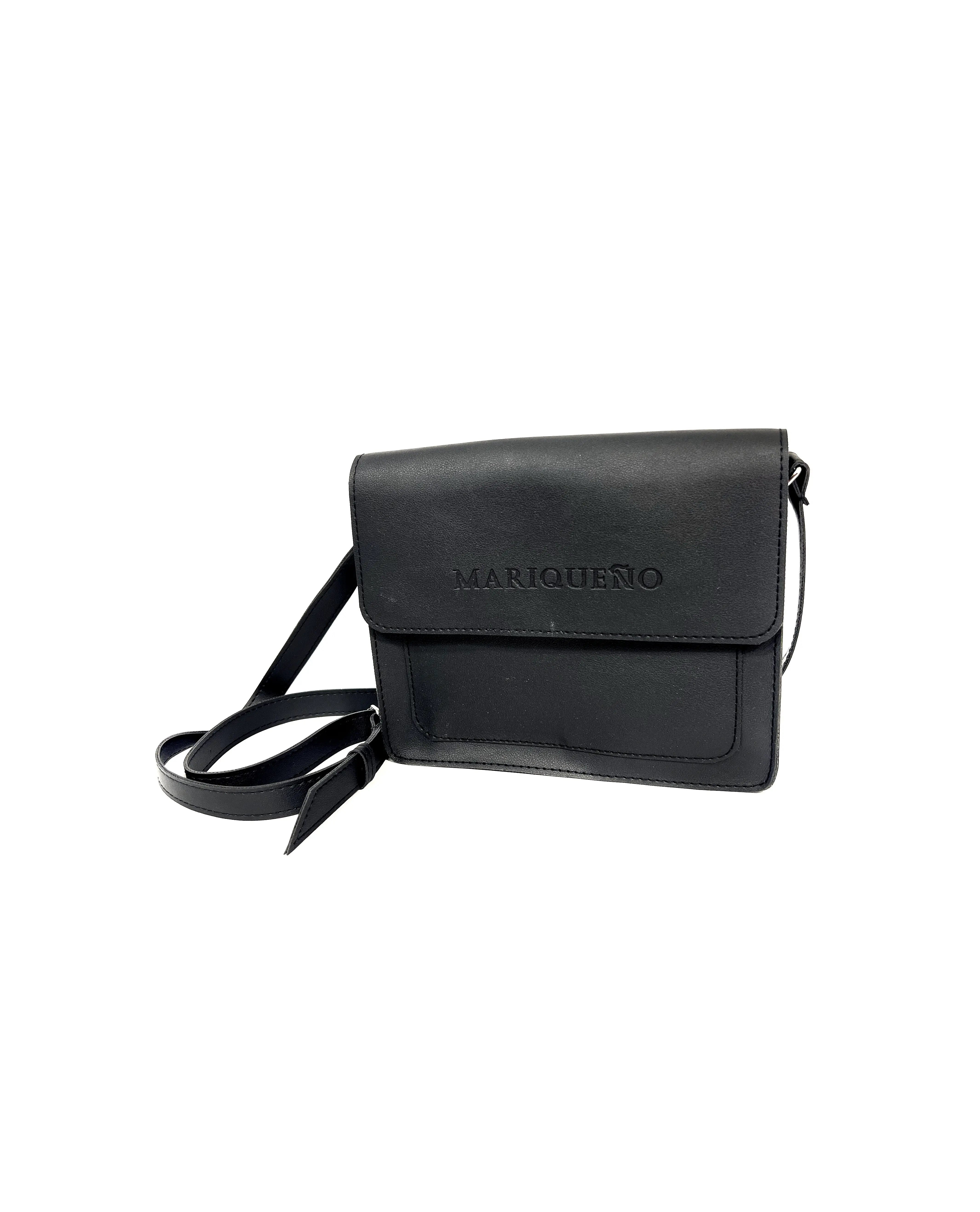 LORENZO Top Handle Bag - Black by Mariqueño