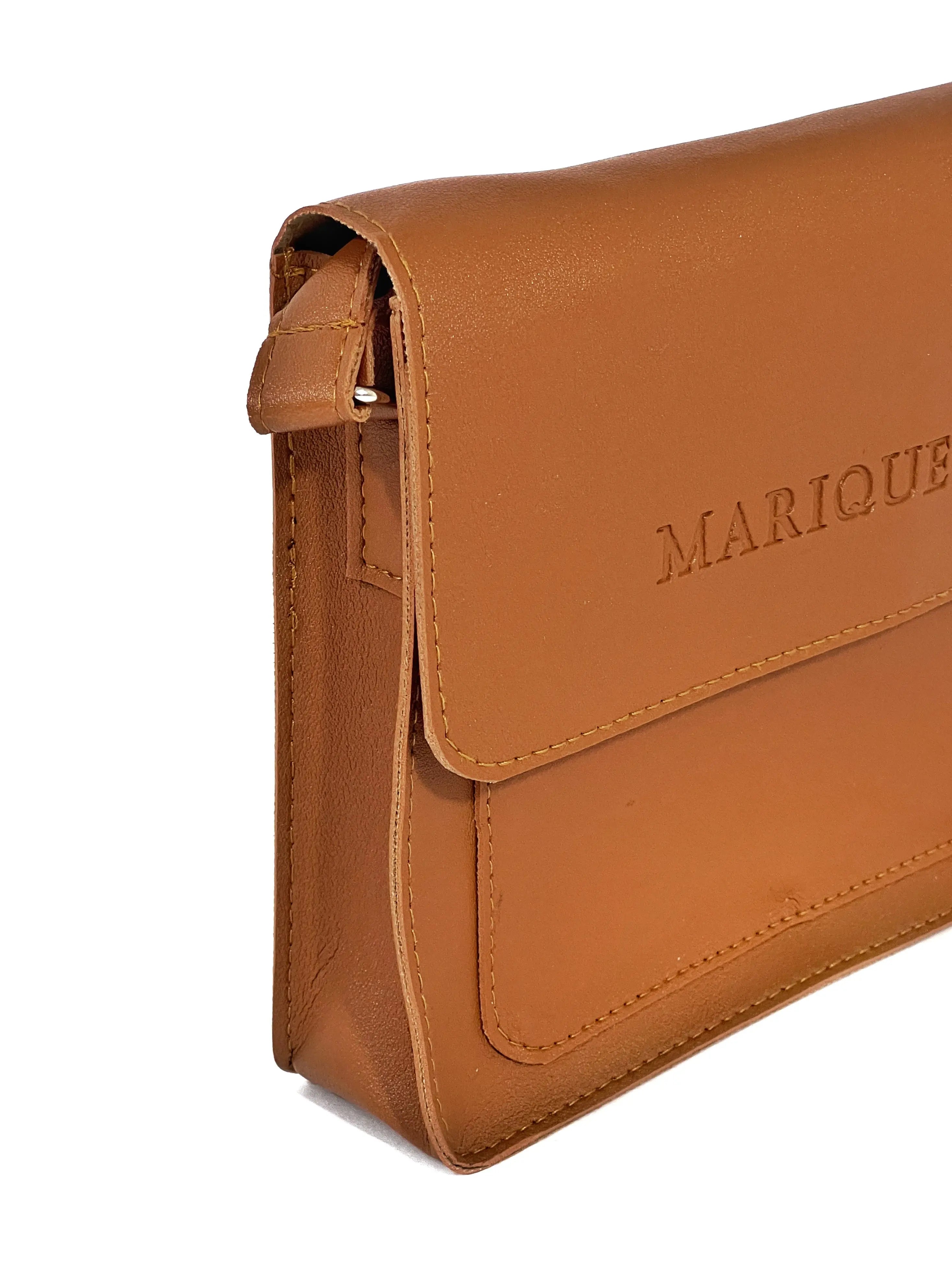 LORENZO Top Handle Bag - Tan by Mariqueño