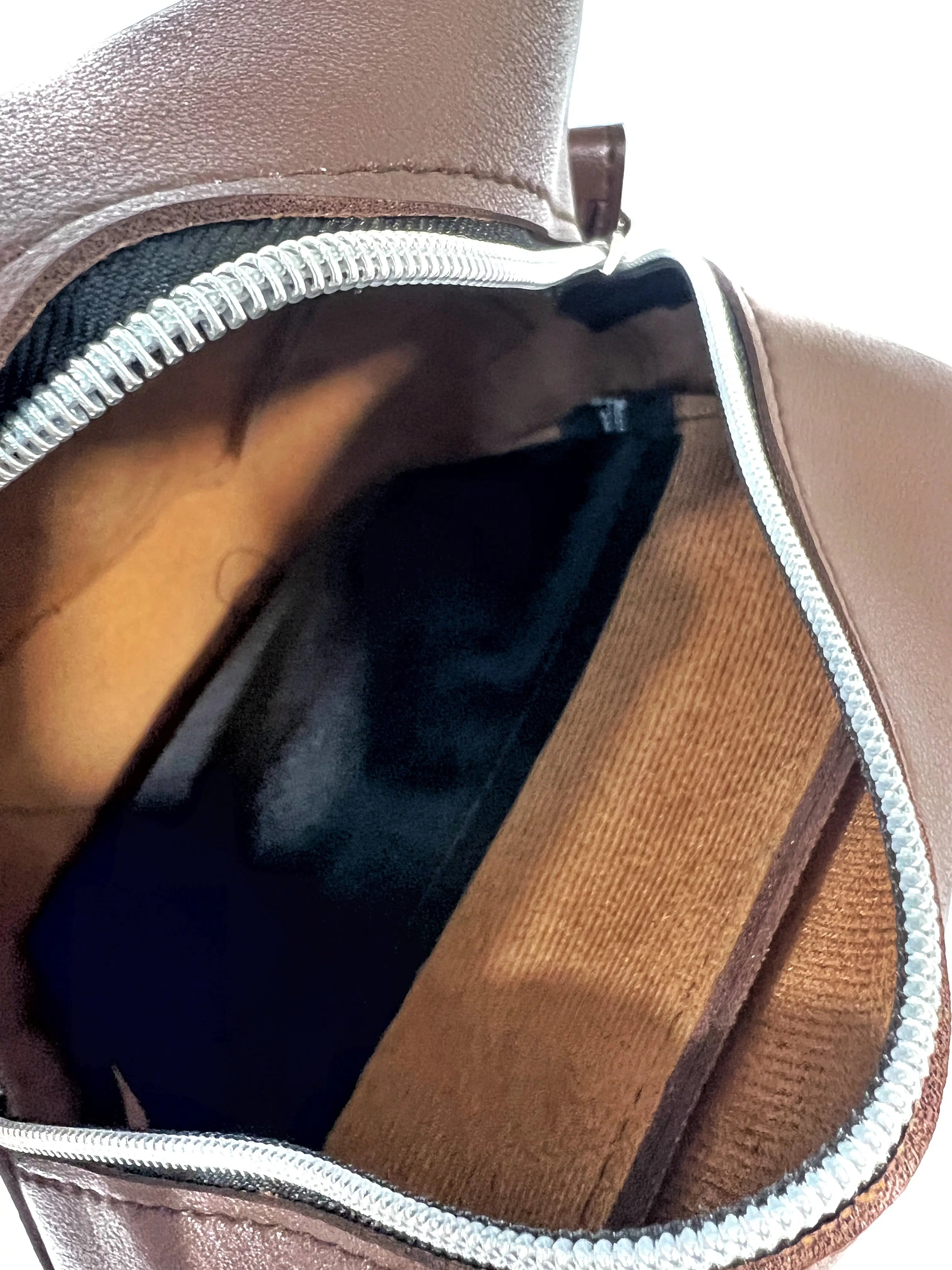 LORENZO Sling Bag - Walnut by Mariqueño