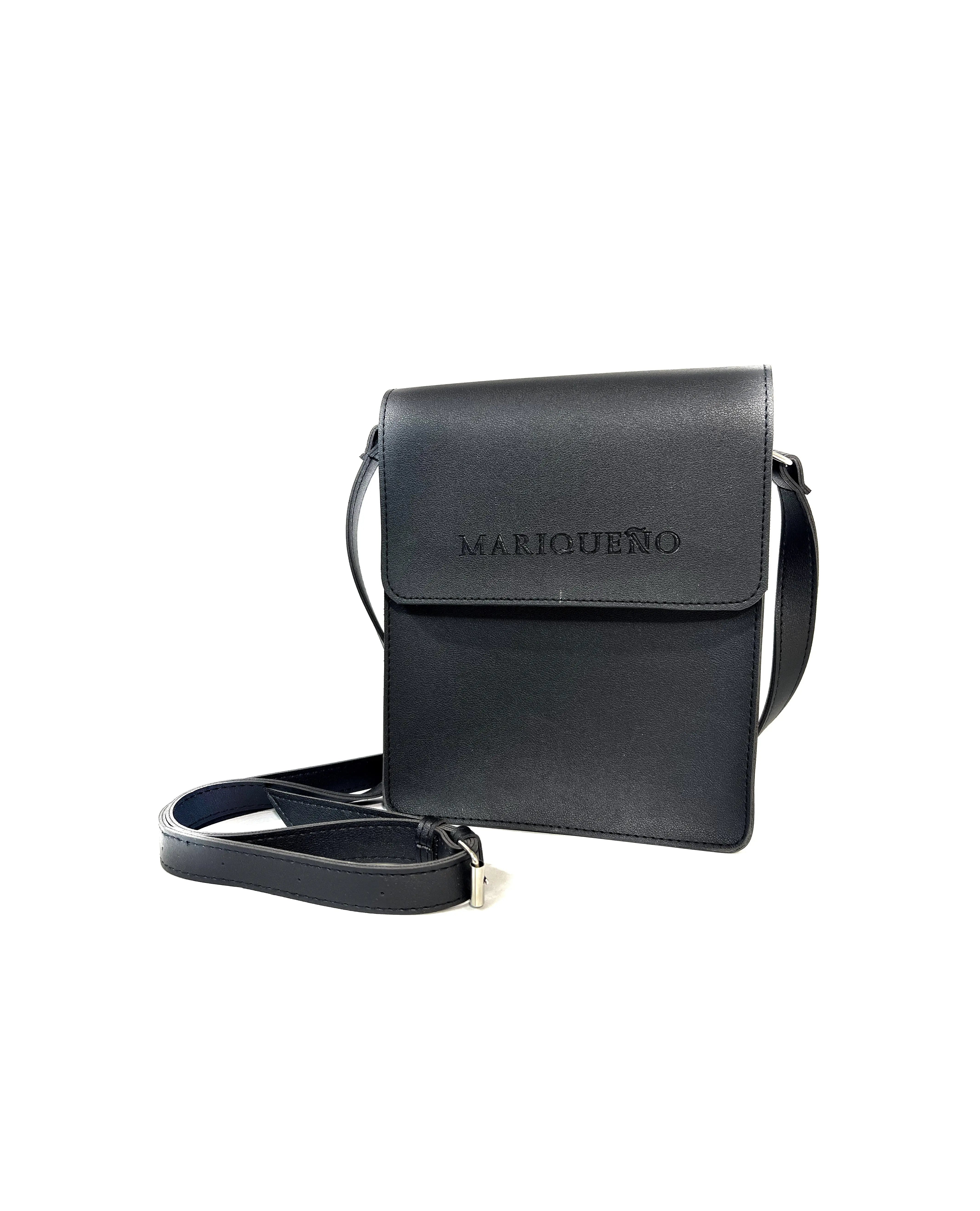 LORENZO Crossbody Bag - Black by Mariqueño