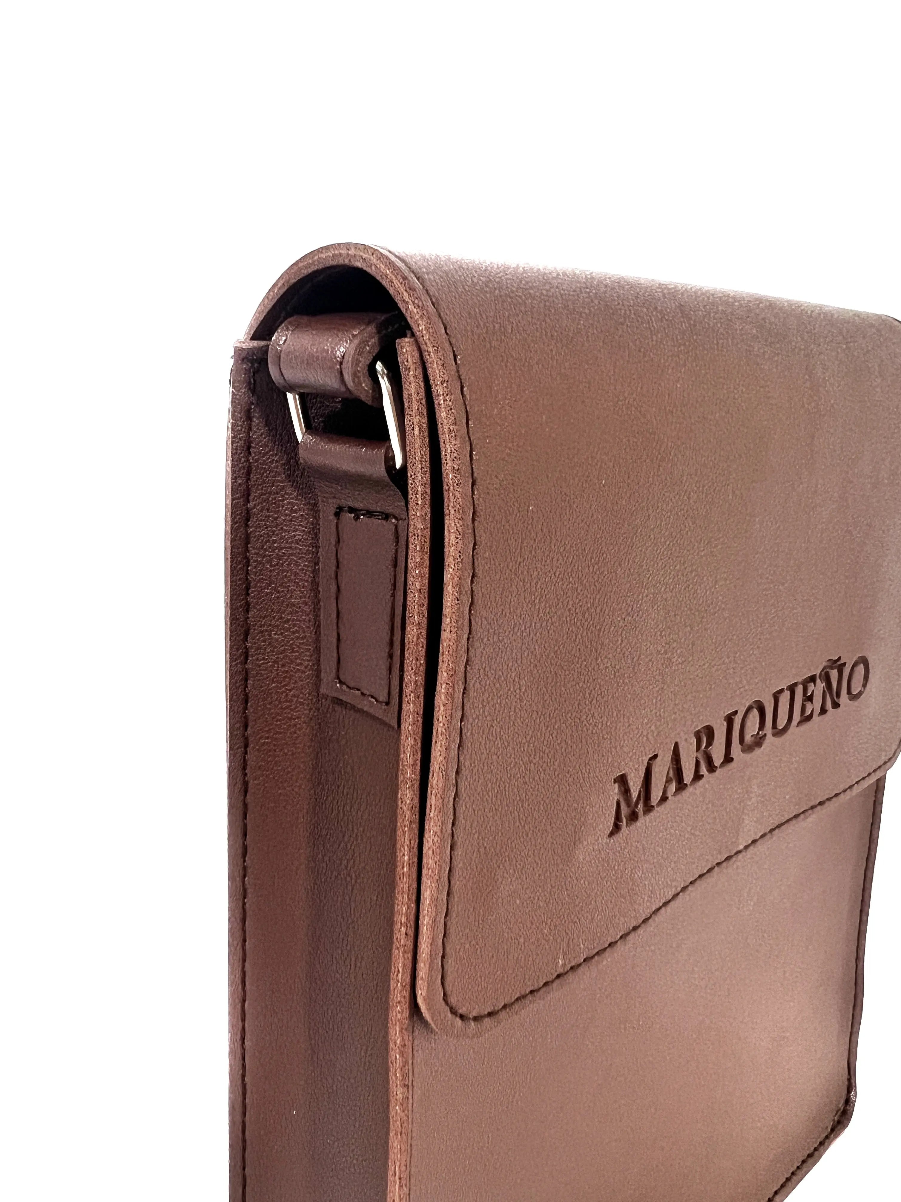 LORENZO Crossbody Bag - Walnut by Mariqueño