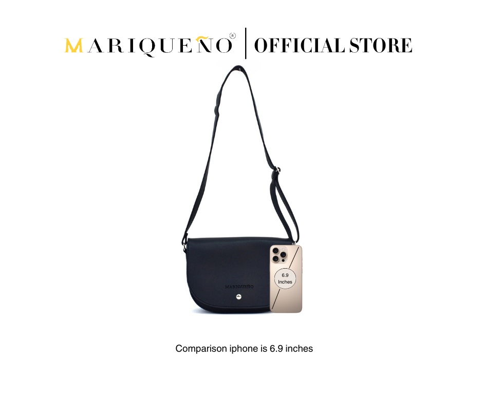 MADISON Classic Top Handle Sling Bag in Black by Mariqueño