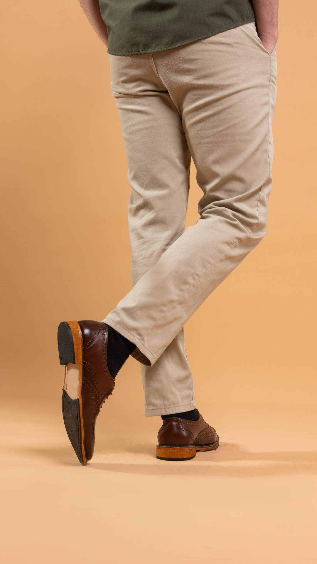 GUEVARRA Wingtip Oxford - Walnut