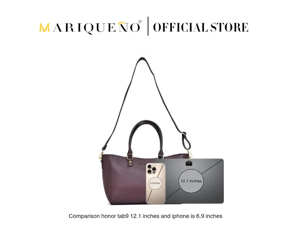 MINERVA Handbag in Choco Brown by Mariqueño