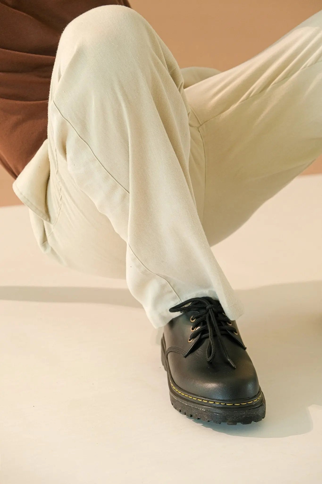 MARCELINO Low Cut Leather Riding Boots - Black | by Mariqueño ( )