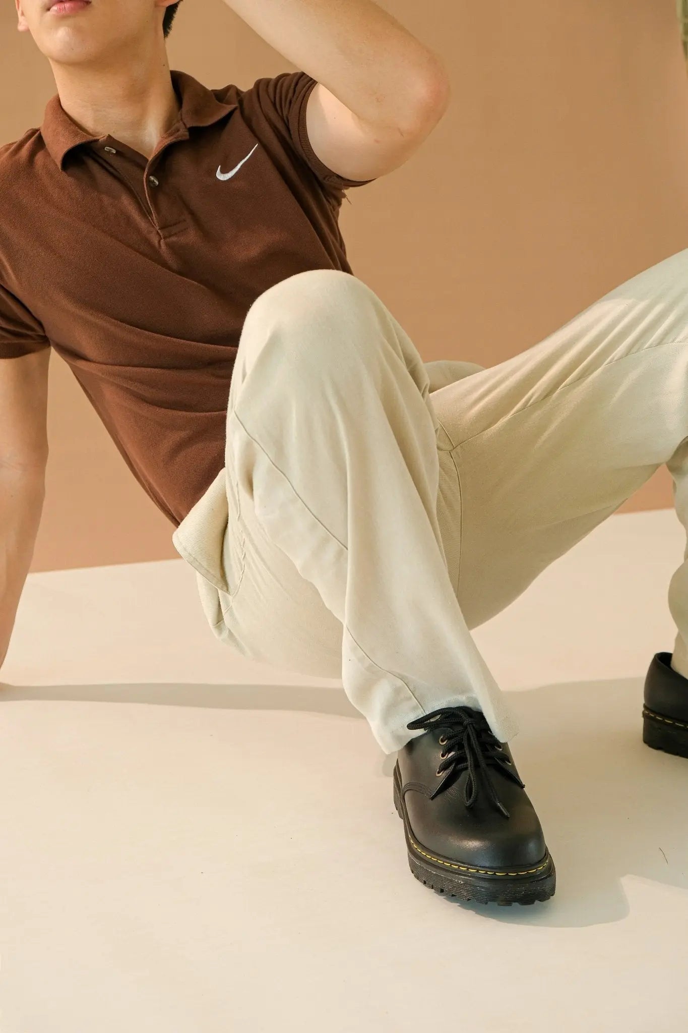 MARCELINO Low Cut Leather Riding Boots - Black | by Mariqueño ( )