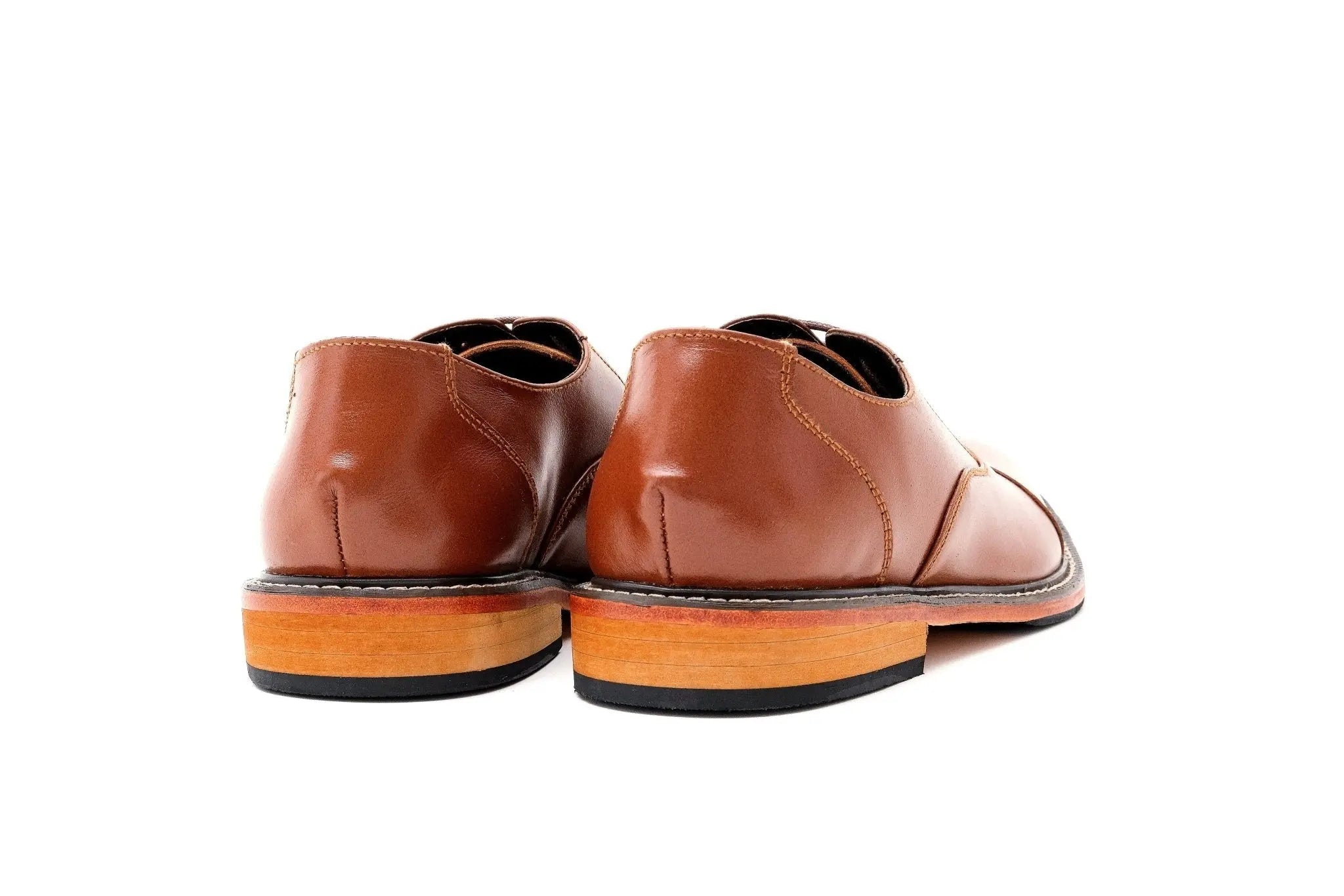 FELIX Cap Toe Plain Oxford - Tan | by Mariqueño ( )