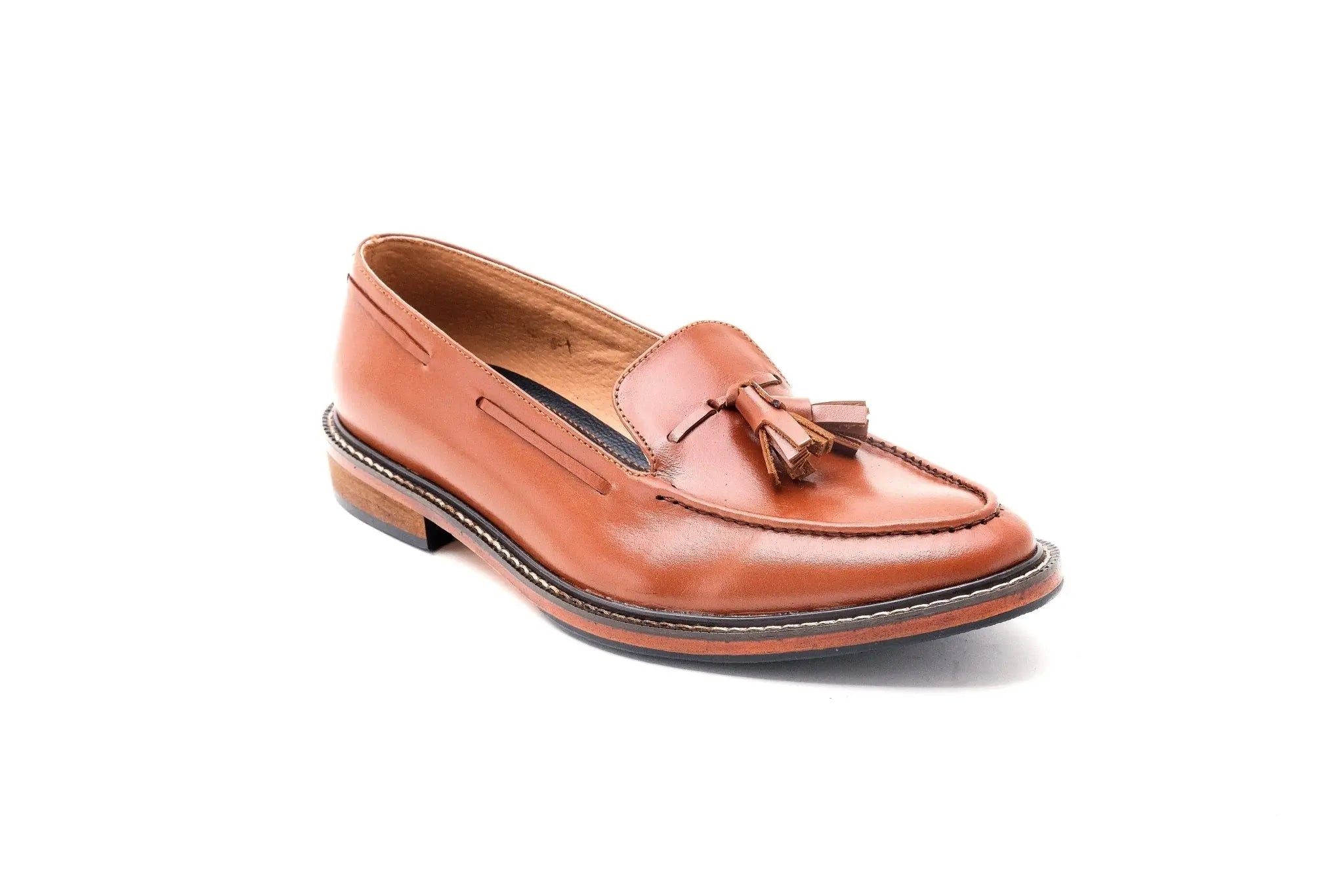 ENRIQUE Tassel Loafer - Tan | by Mariqueño ( )
