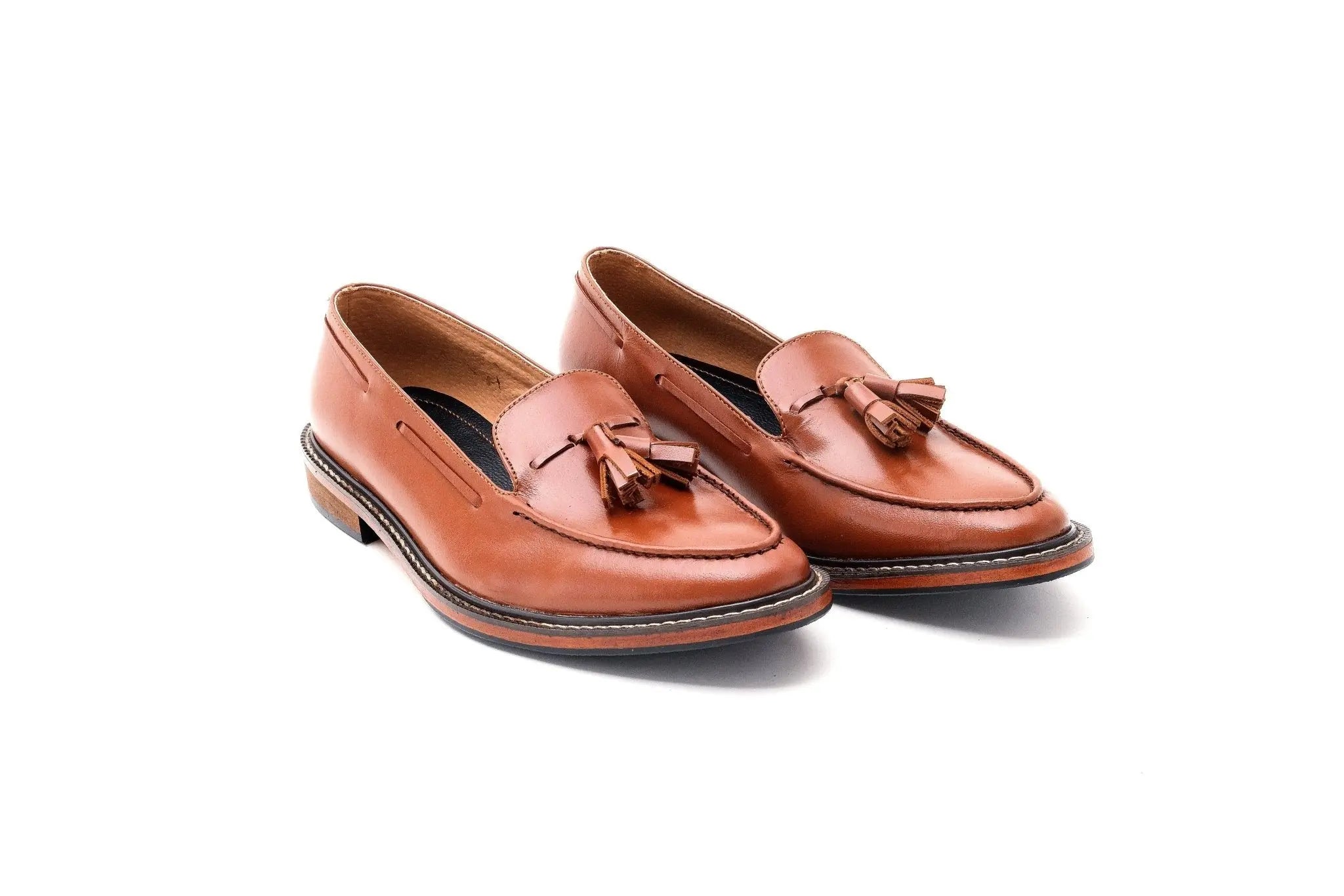 ENRIQUE Tassel Loafer - Tan | by Mariqueño ( )