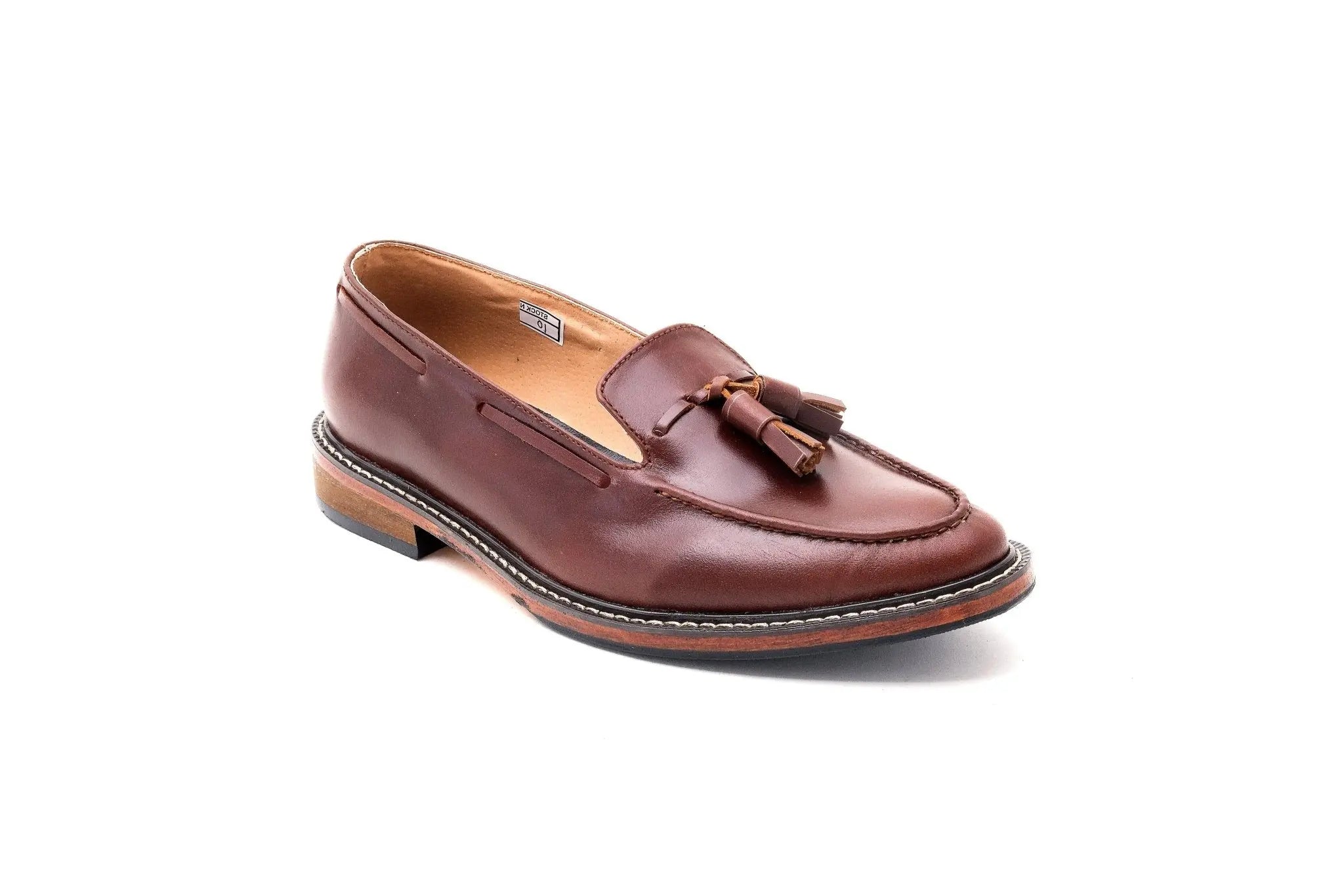 ENRIQUE Tassel Loafer - Walnut |   by  Mariqueño ( )