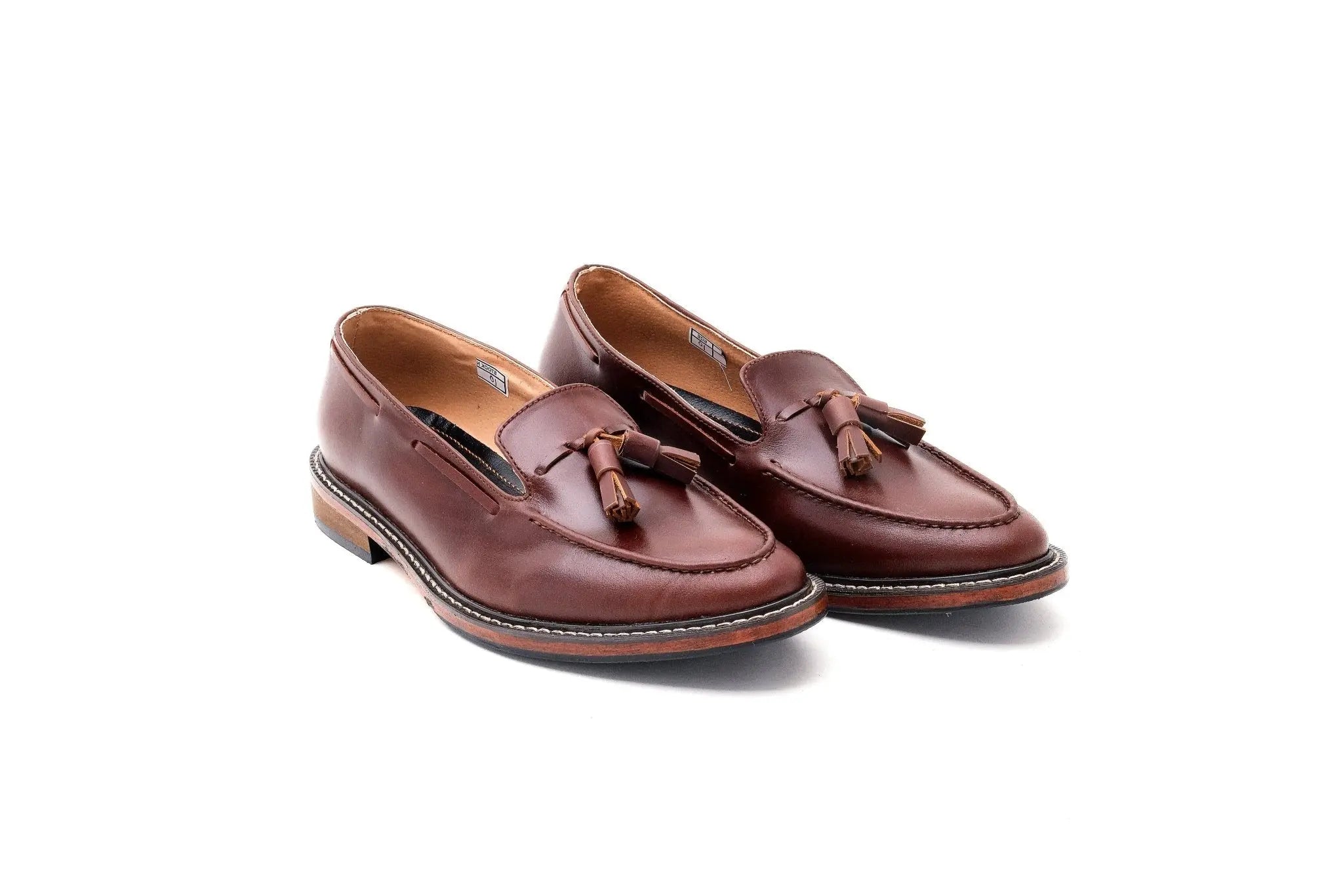 ENRIQUE Tassel Loafer - Walnut | by Mariqueño ( )