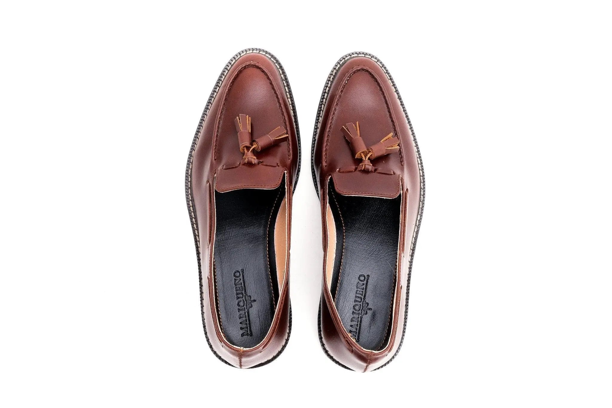 ENRIQUE Tassel Loafer - Walnut |   by  Mariqueño ( )