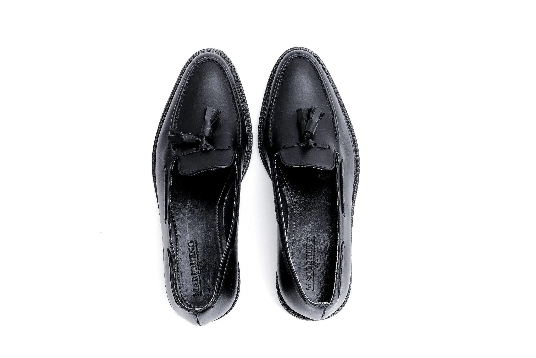 ENRIQUE Tassel Loafer - Black | by Mariqueño ( )
