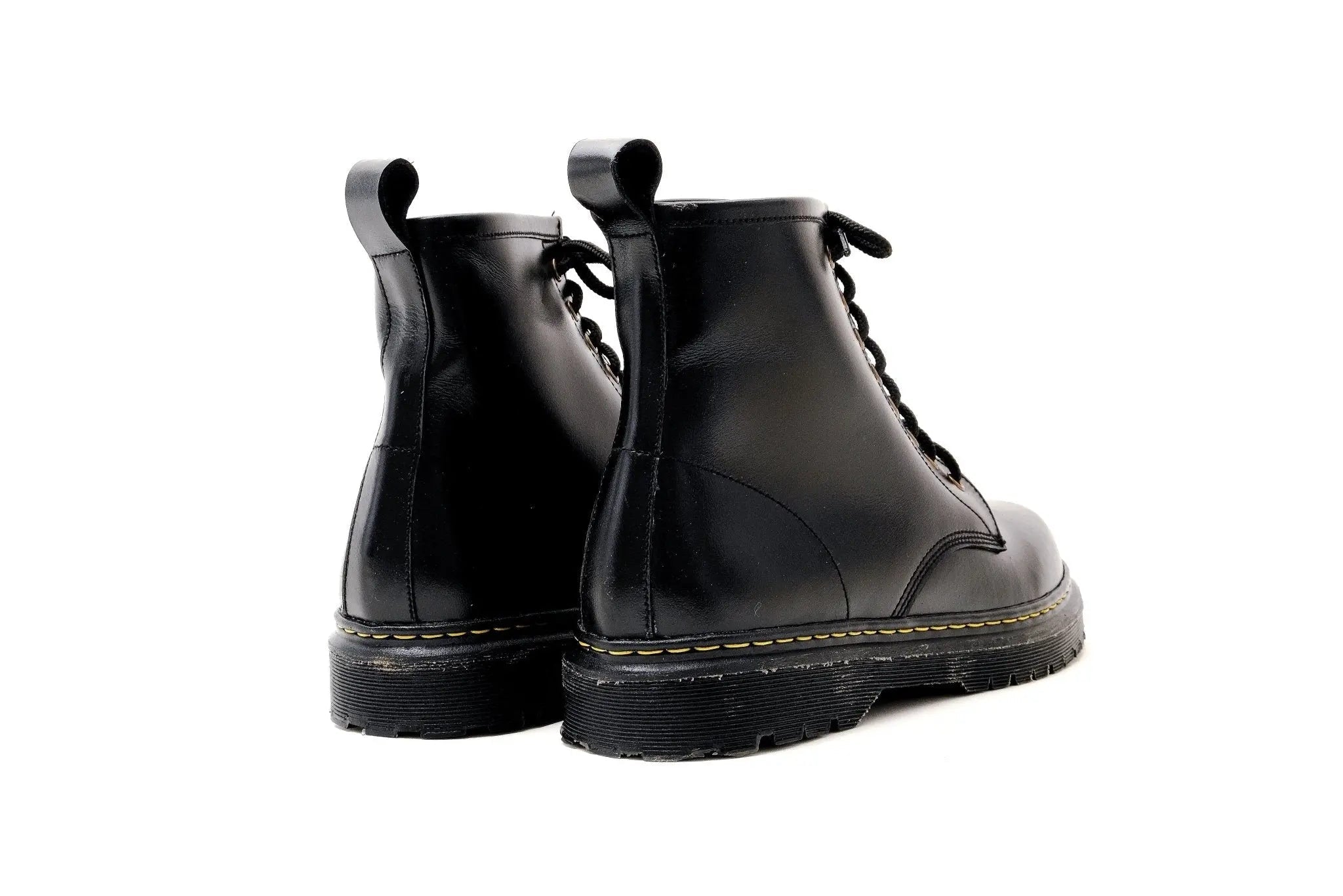 MARCELINO High Cut Leather Riding Boots - Black |   by  Mariqueño ( )
