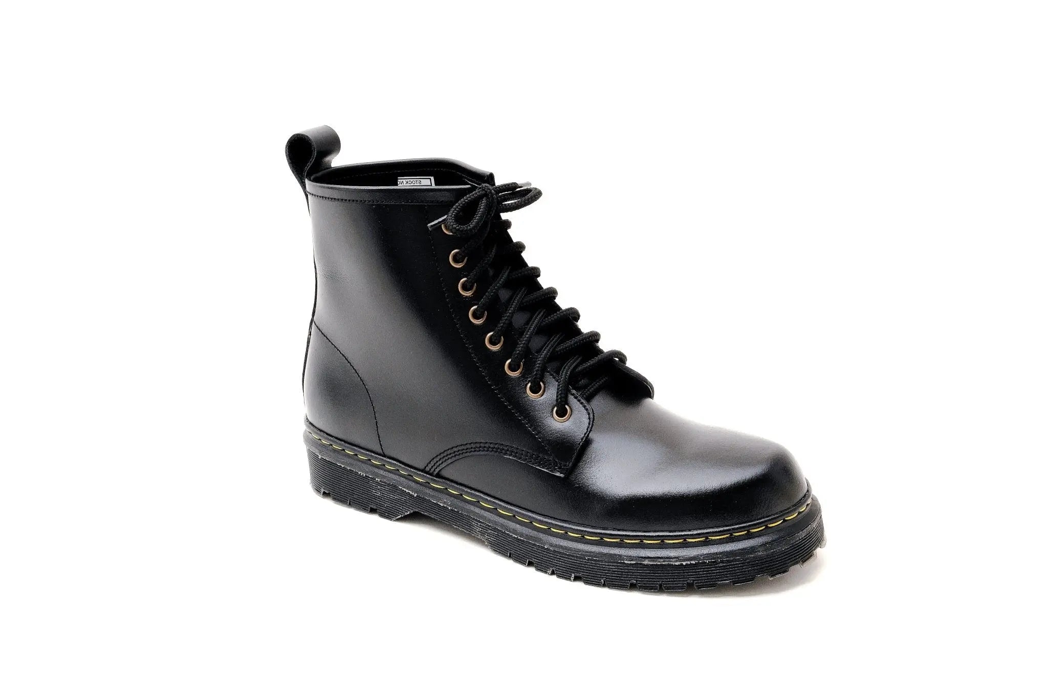 MARCELINO High Cut Leather Riding Boots - Black |   by  Mariqueño ( )
