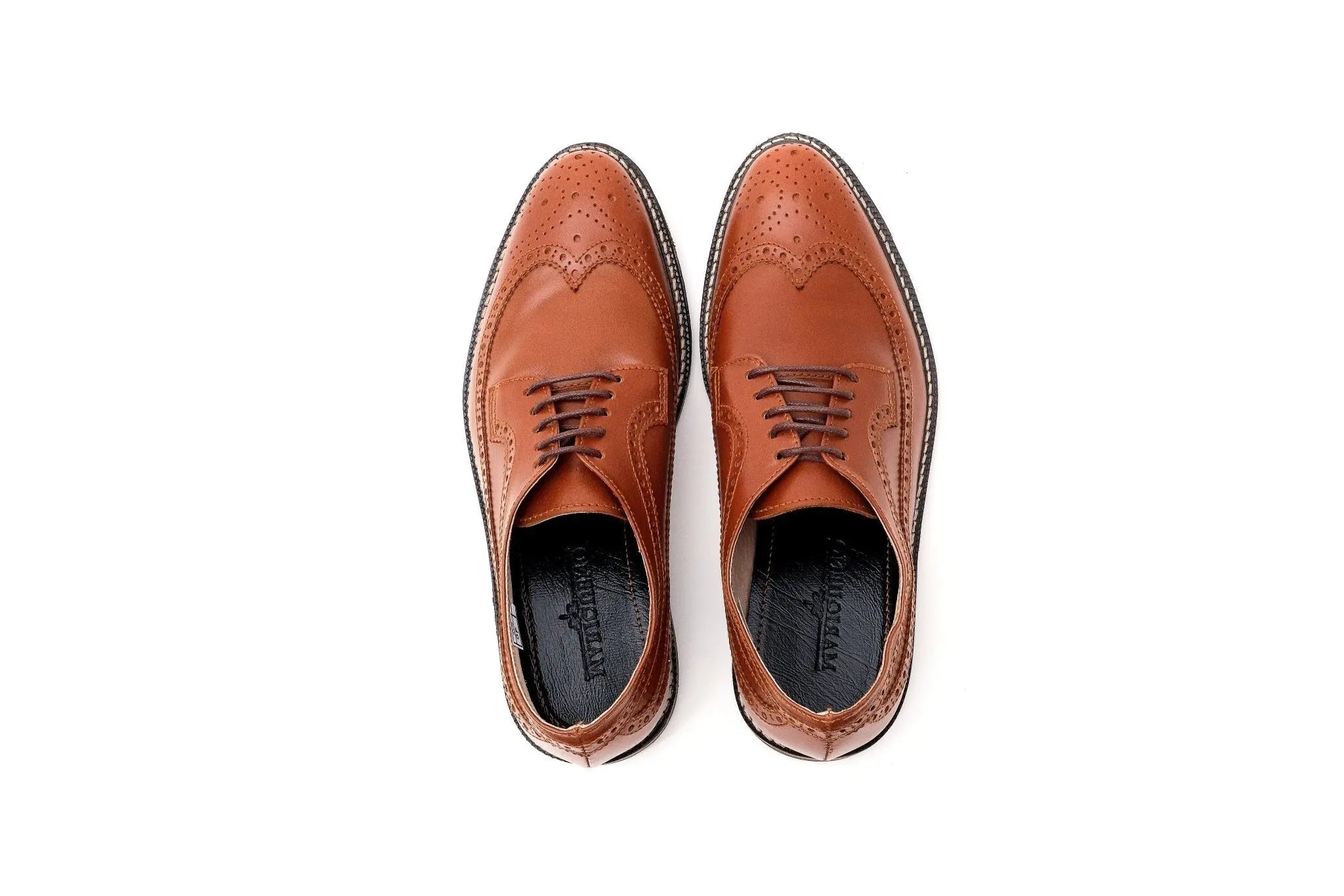 QUEZON Longwing Oxford - Tan | by Mariqueño ( )