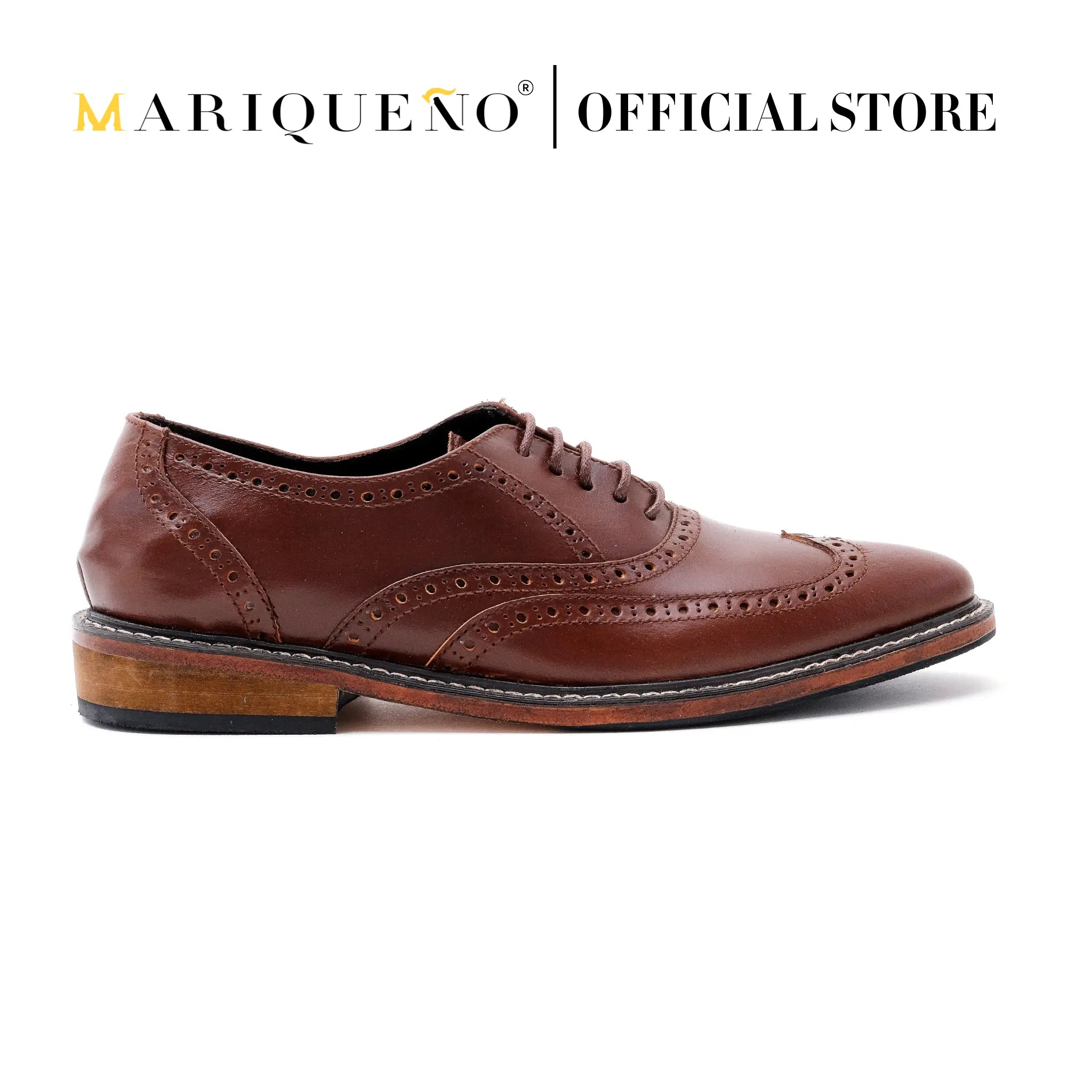 GUEVARRA Wingtip Oxford - Walnut | by Mariqueño ( )