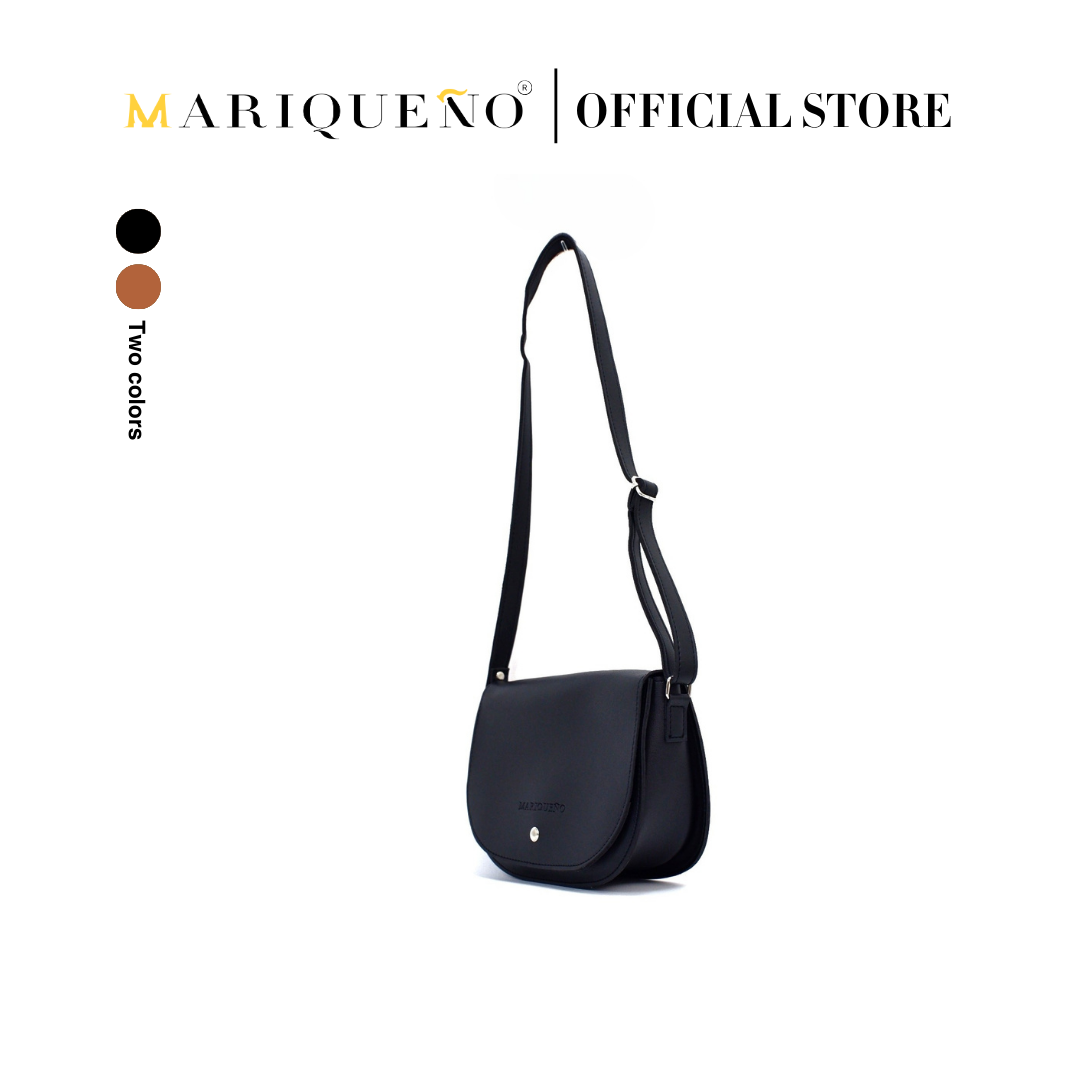 MADISON Classic Top Handle Sling Bag in Black by Mariqueño