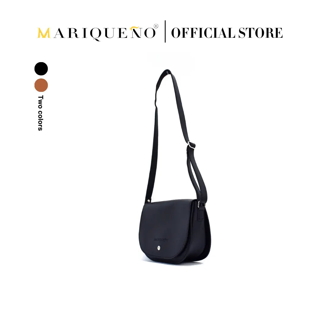 MADISON Classic Top Handle Sling Bag in Black by Mariqueño