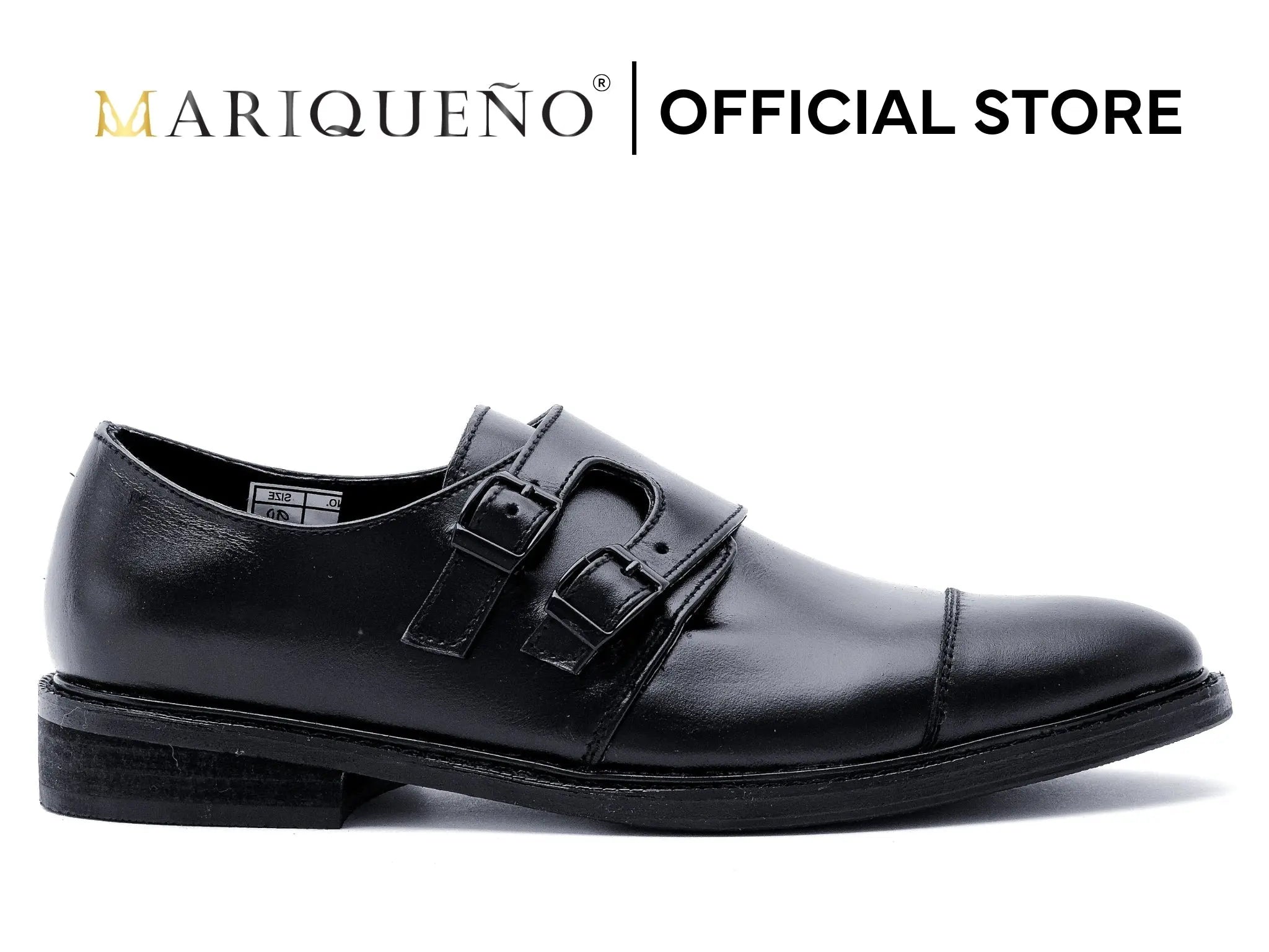 SANTIAGO Double Monkstrap Oxford - Black | 14 | 47 by Mariqueño ( 4850.00)