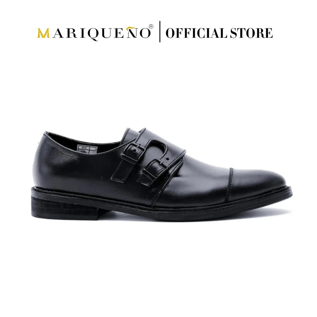 SANTIAGO Double Monkstrap Oxford - Black