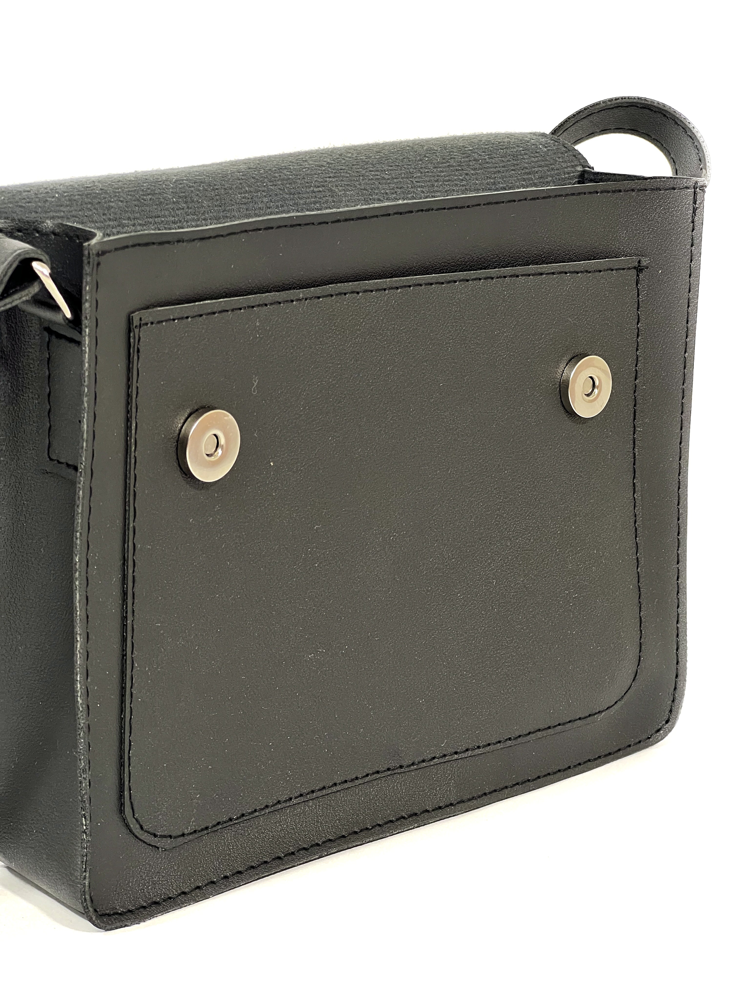 LORENZO Top Handle Bag - Black