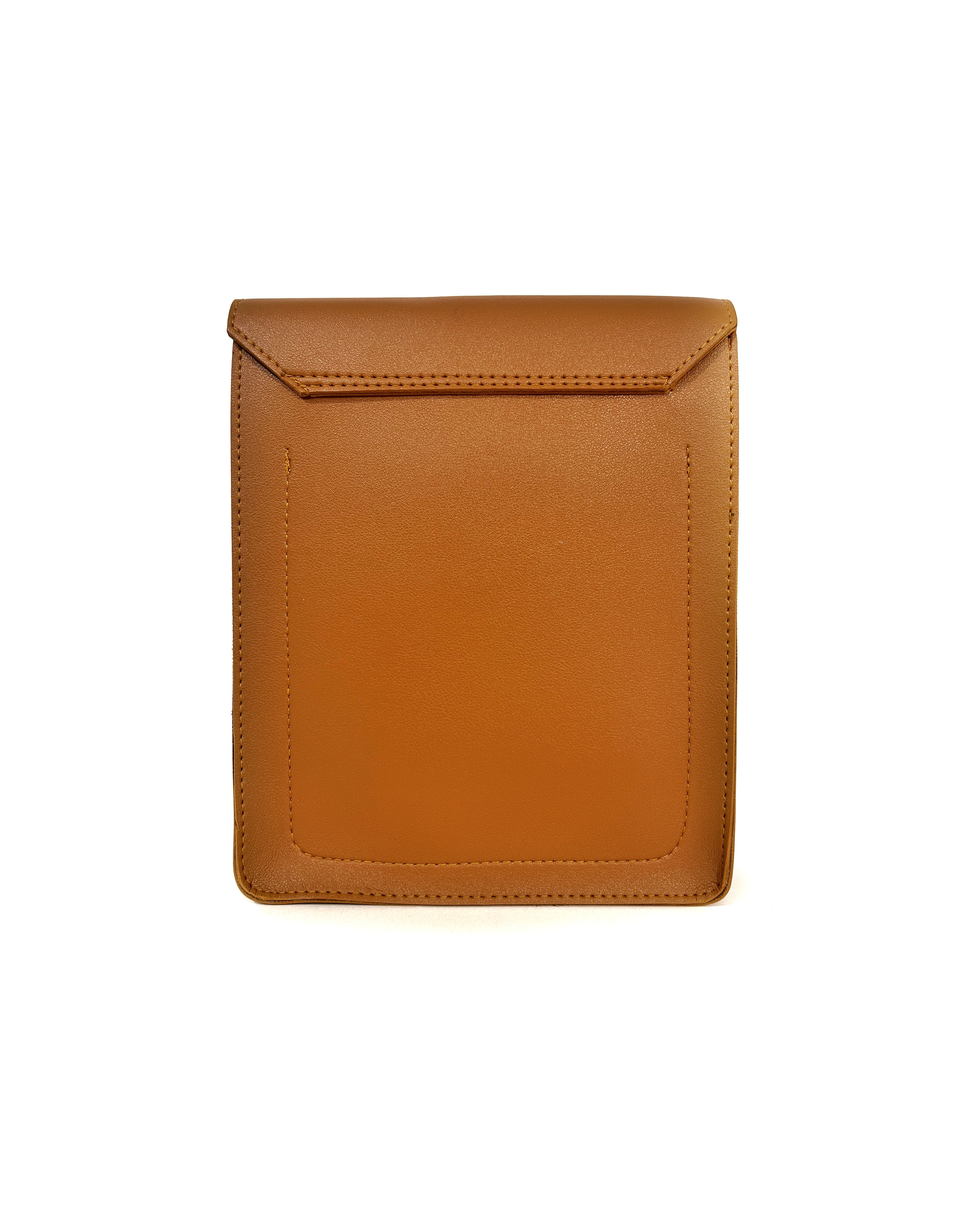 LORENZO Top Handle Bag - Tan