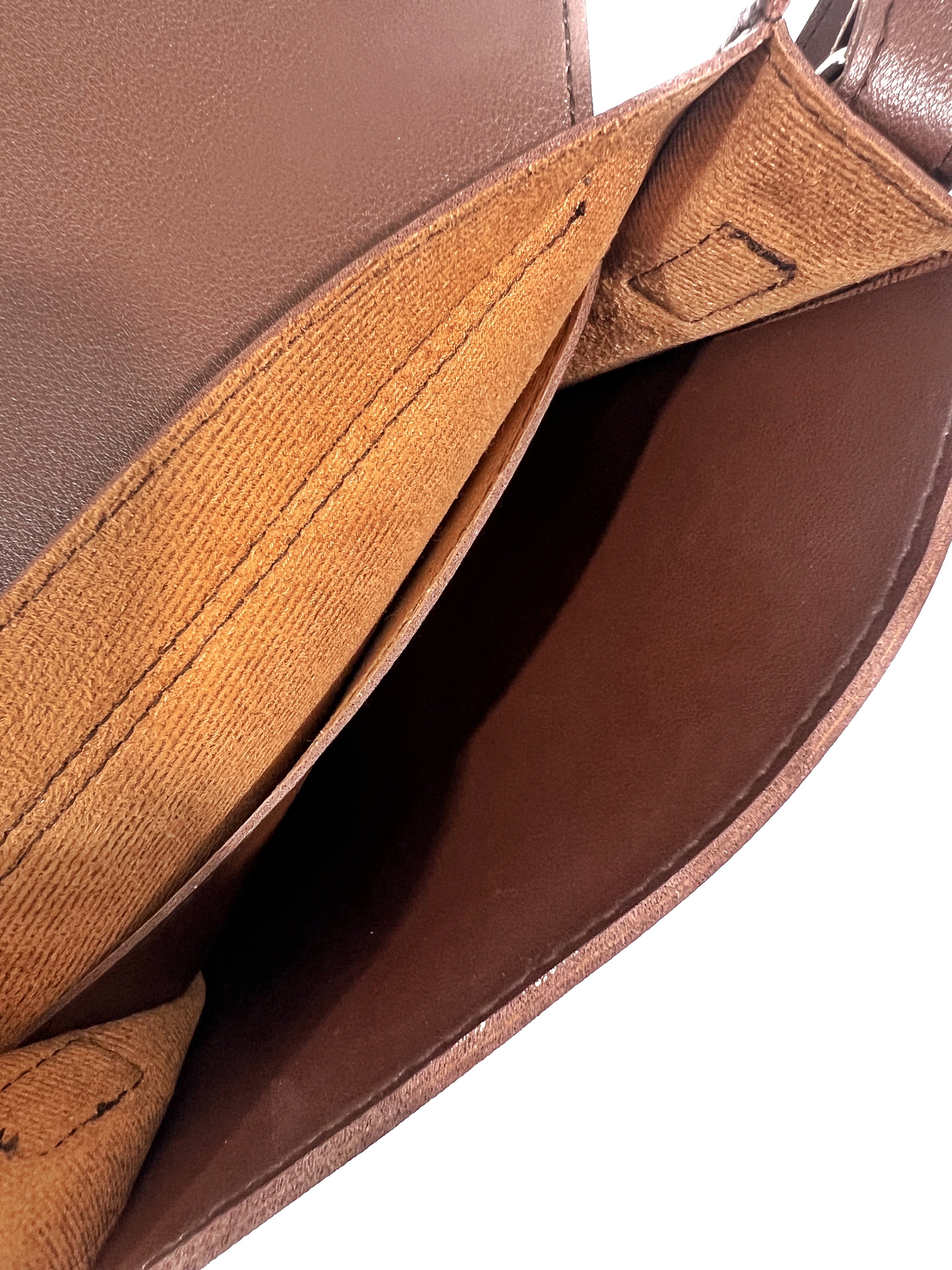 LORENZO Crossbody Bag - Walnut