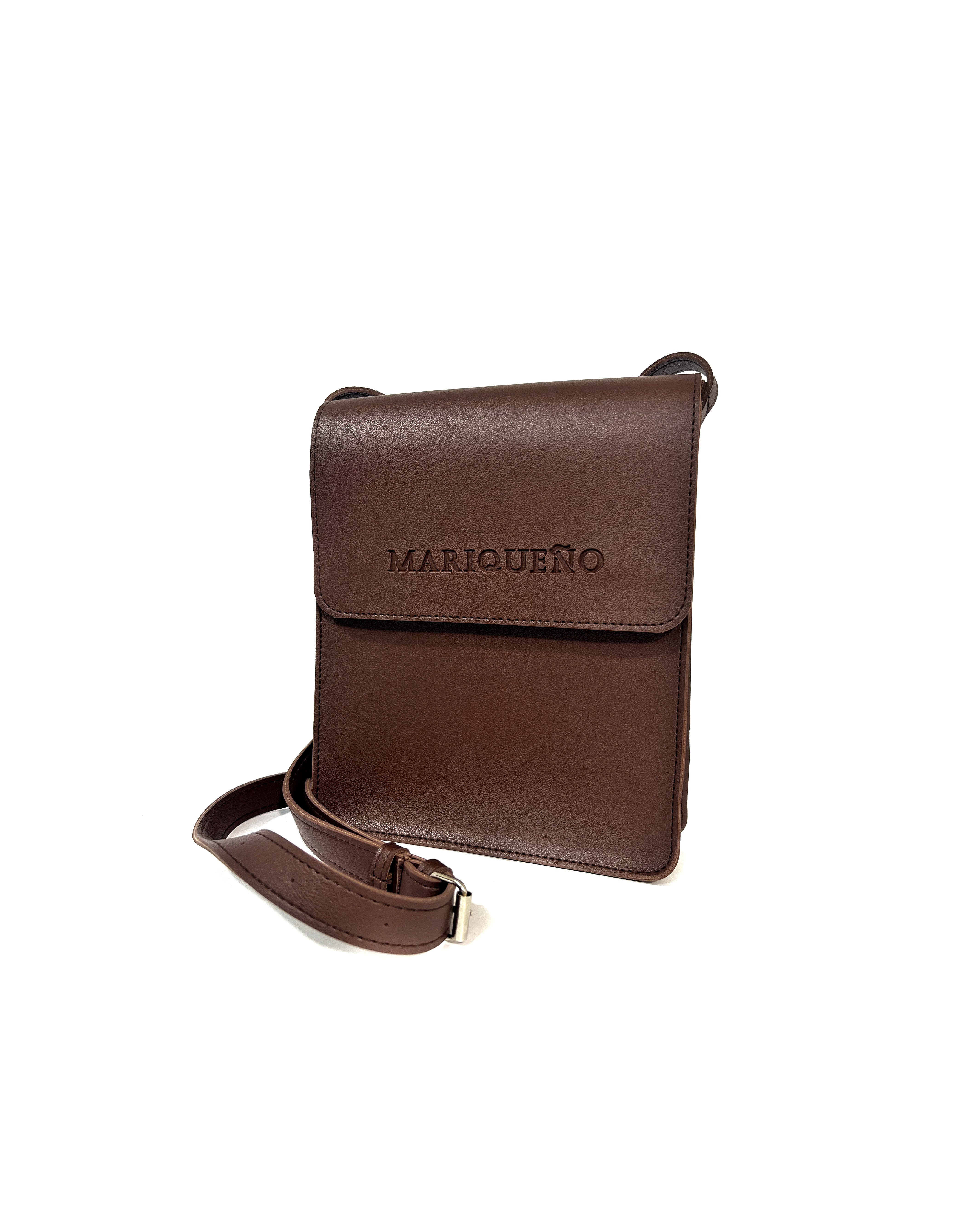 LORENZO Crossbody Bag - Walnut