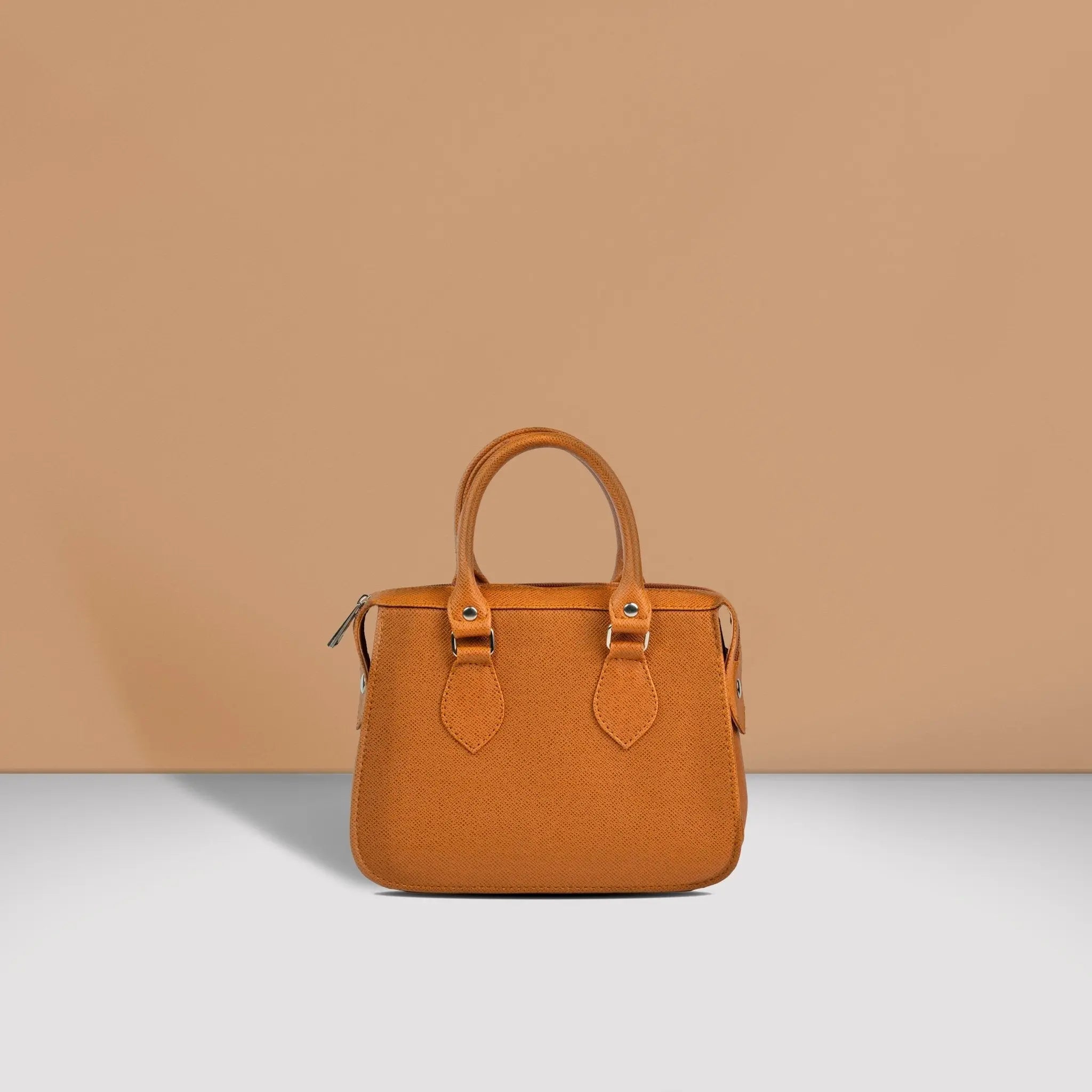 MARGAUX Top Handle Sling Bag in Tan Brown - Mariqueño