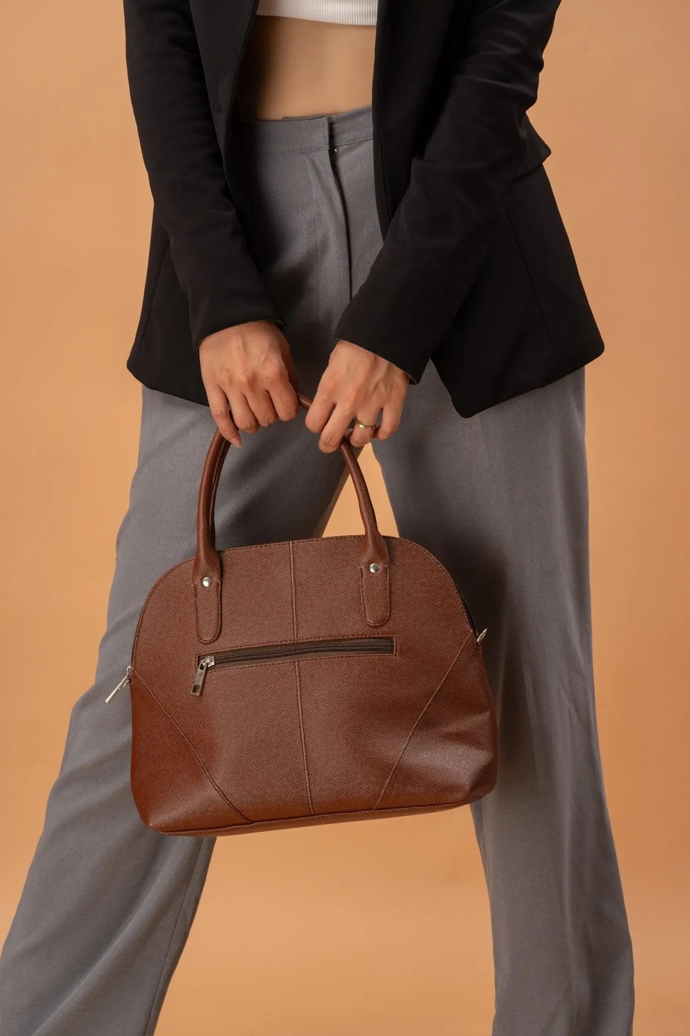 MEREDITH Alma Sling Bag in Choco Brown - Mariqueño