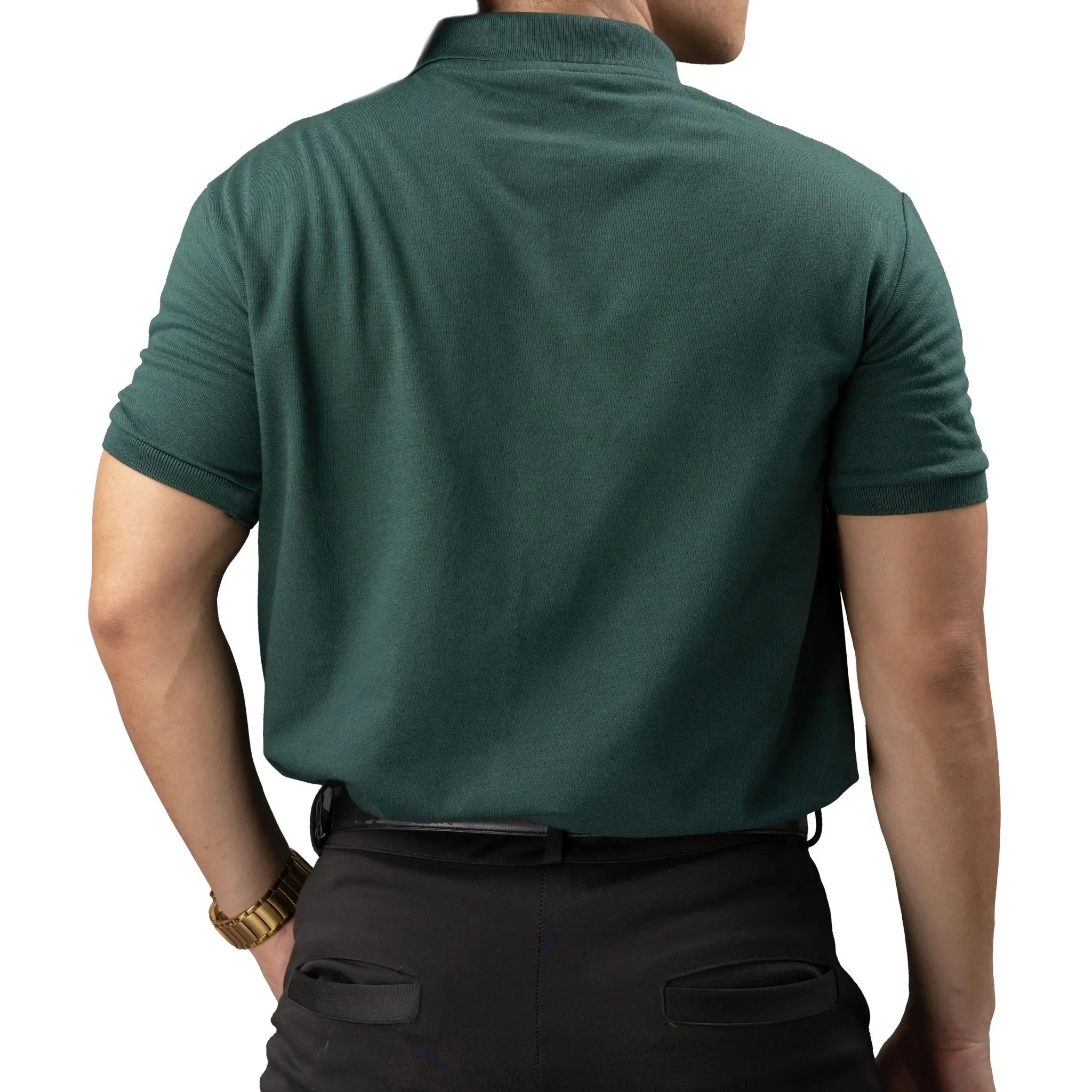 FLEXFIT Series Men's Polo - Green - Mariqueño