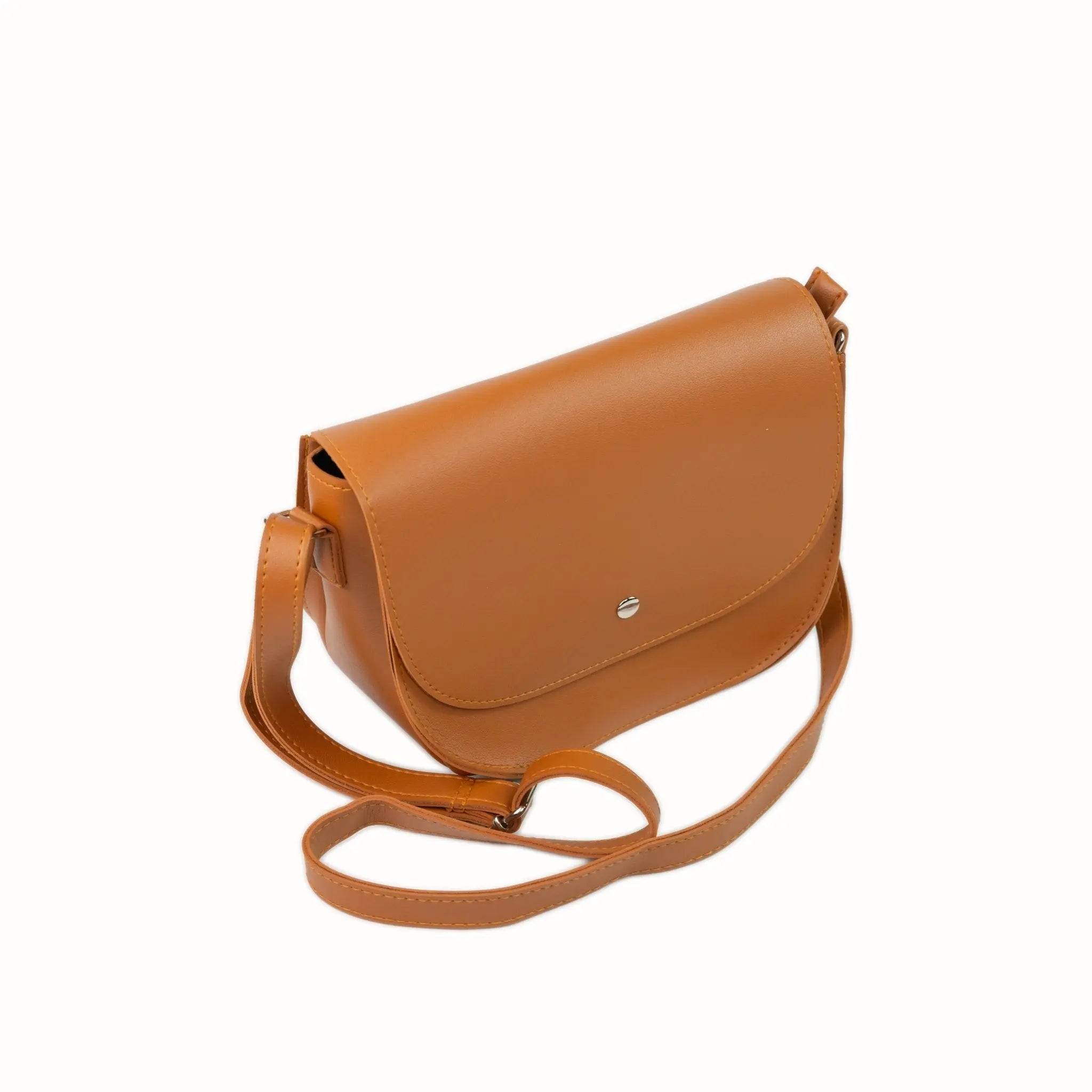 MADISON Classic Sling Bag in Tan Brown - Mariqueño