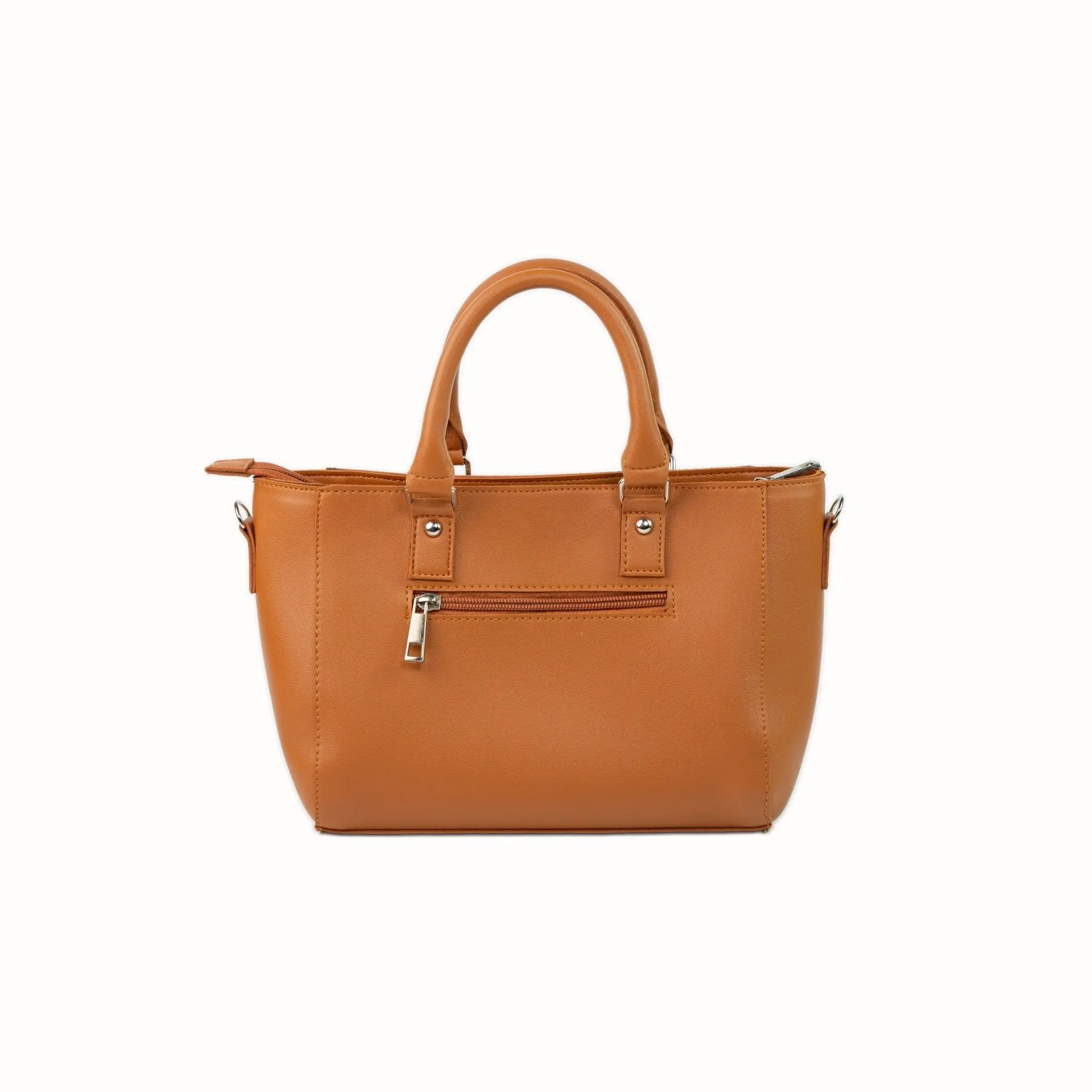 MINERVA Top Handle Sling Bag in Tan Brown - Mariqueño