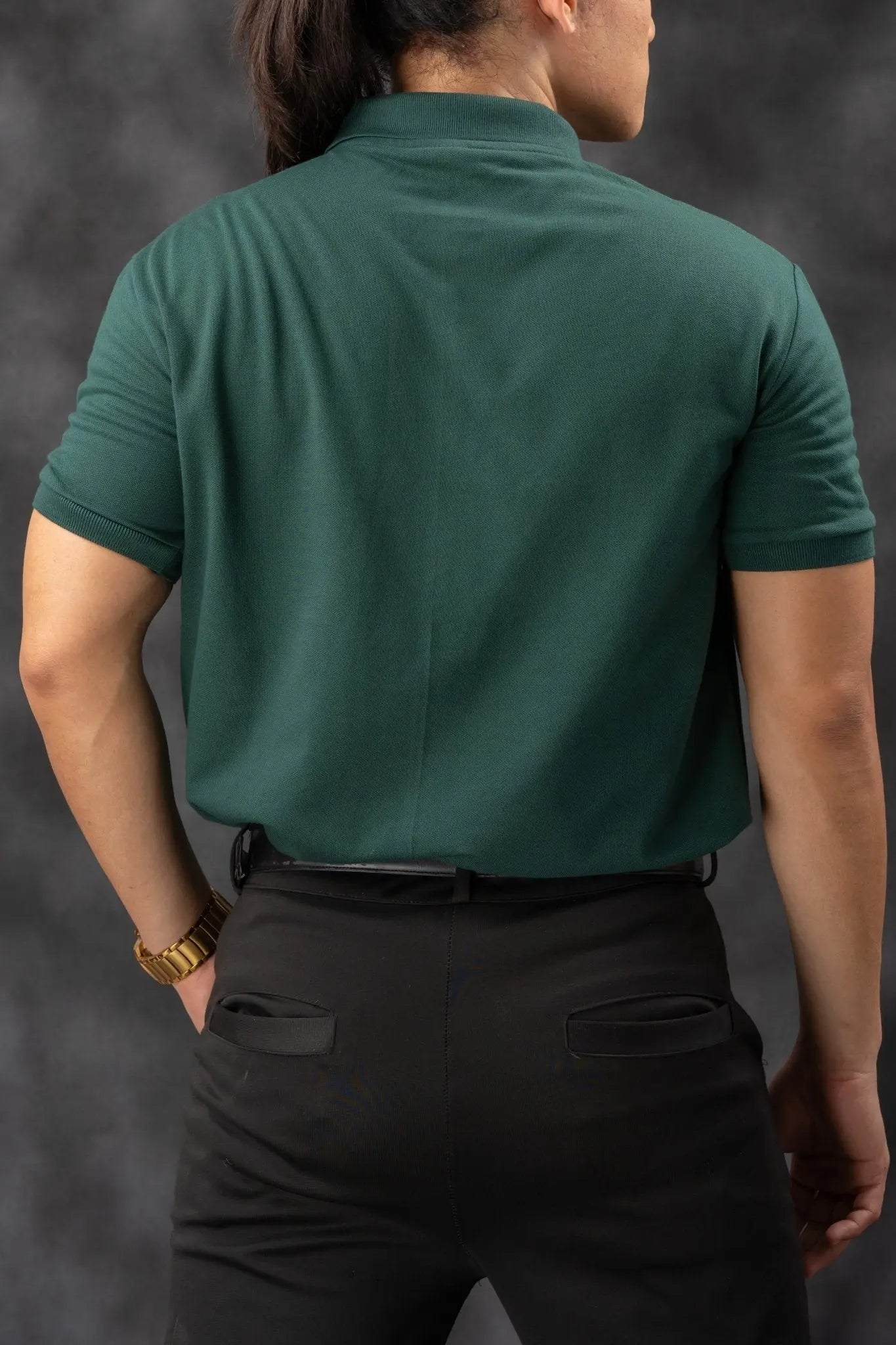 FLEXFIT Series Men's Polo - Green - Mariqueño