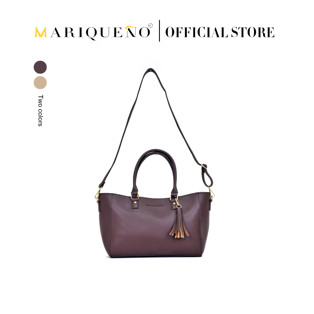 MINERVA Handbag in Choco Brown
