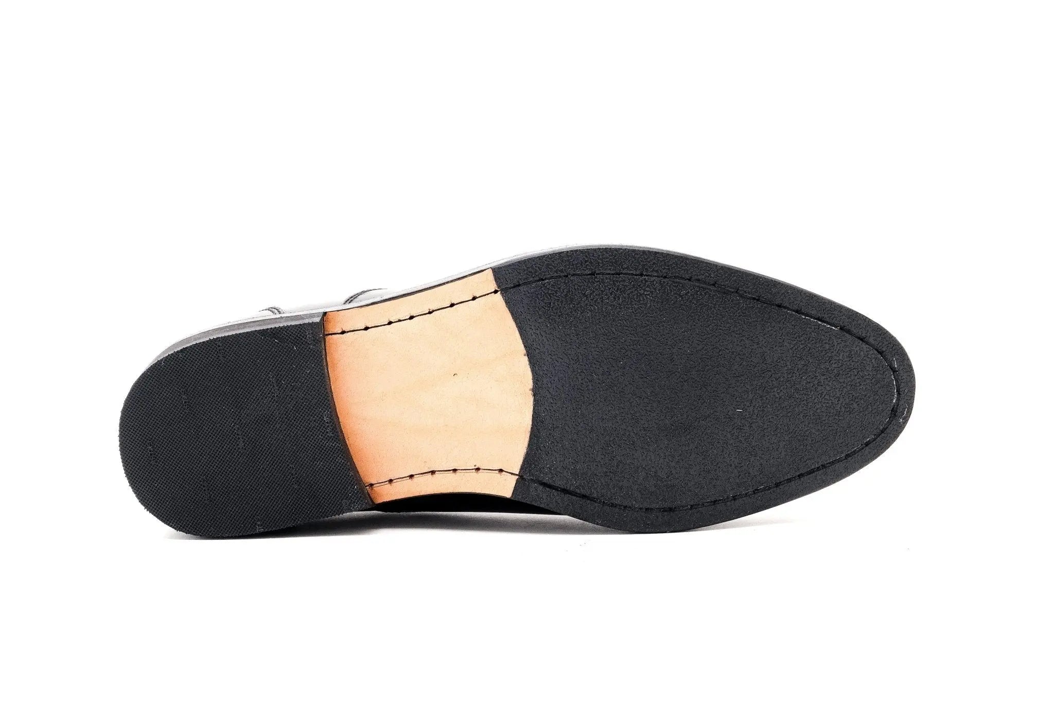 FELIX Cap Toe Plain Oxford - Black - Mariqueño