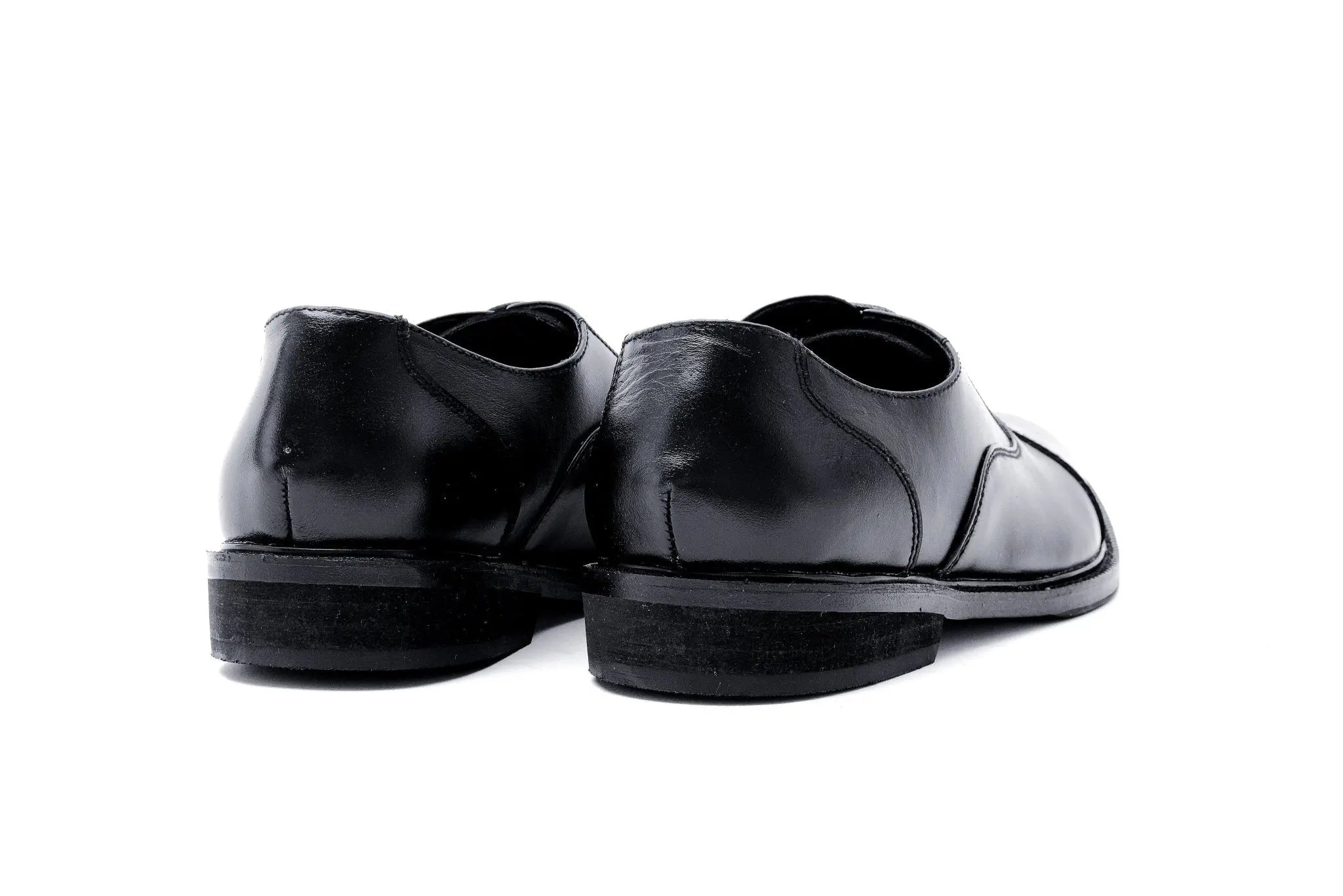 FELIX Cap Toe Plain Oxford - Black - Mariqueño