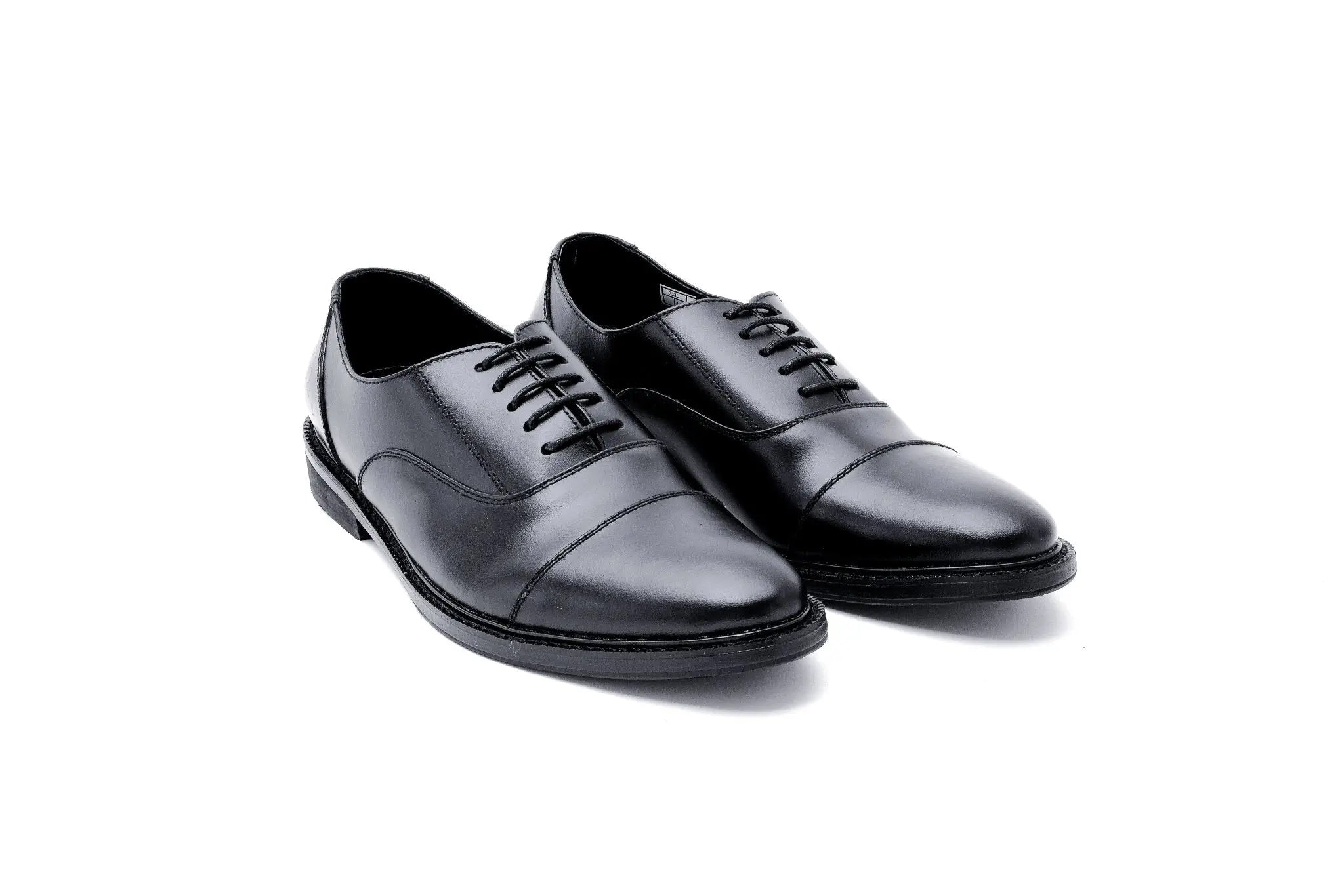 FELIX Cap Toe Plain Oxford - Black - Mariqueño