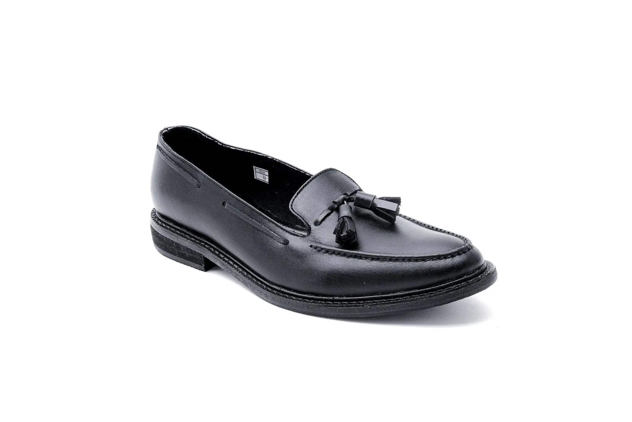 ENRIQUE Tassel Loafer - Black - Mariqueño