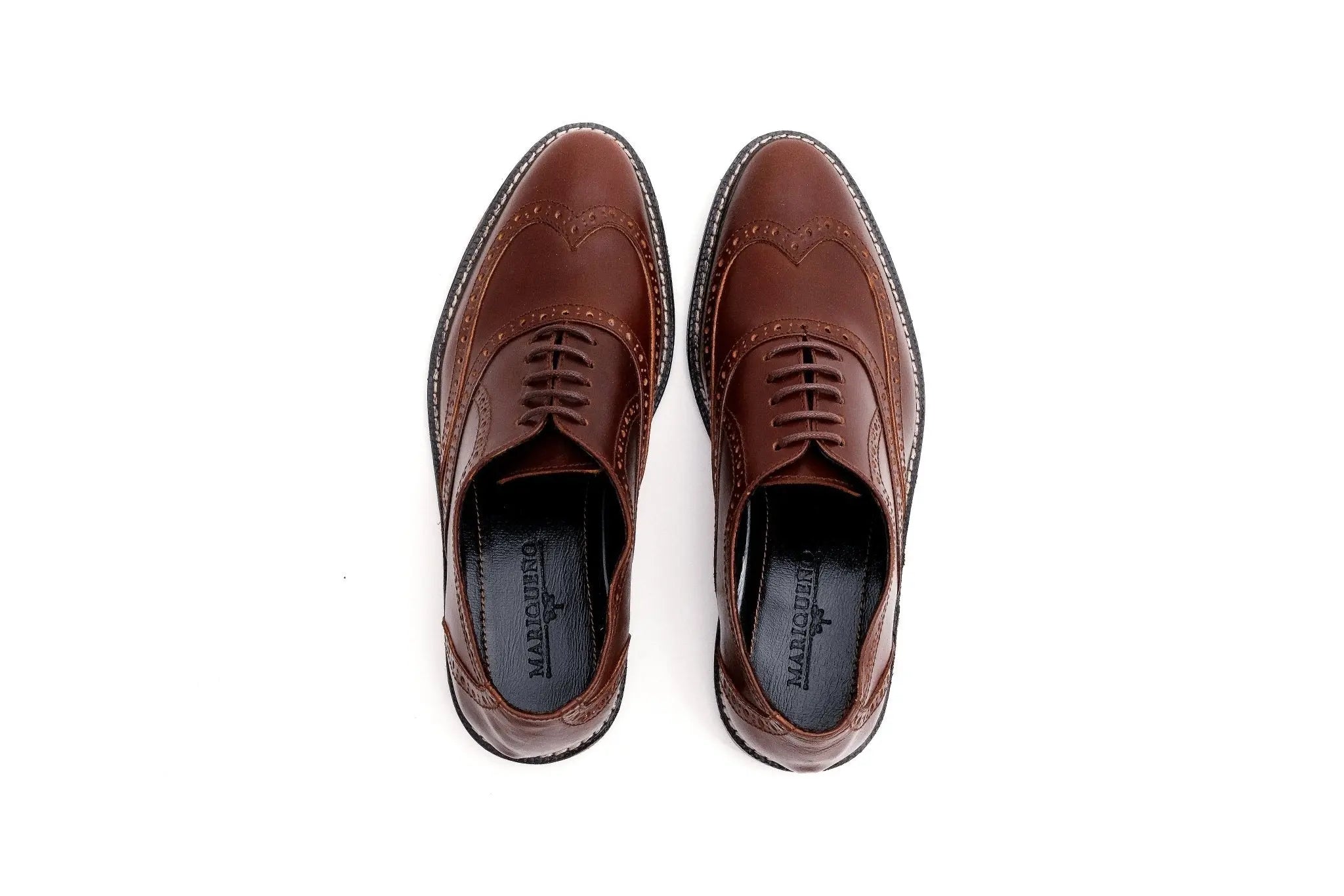 GUEVARRA Wingtip Oxford - Walnut - Mariqueño